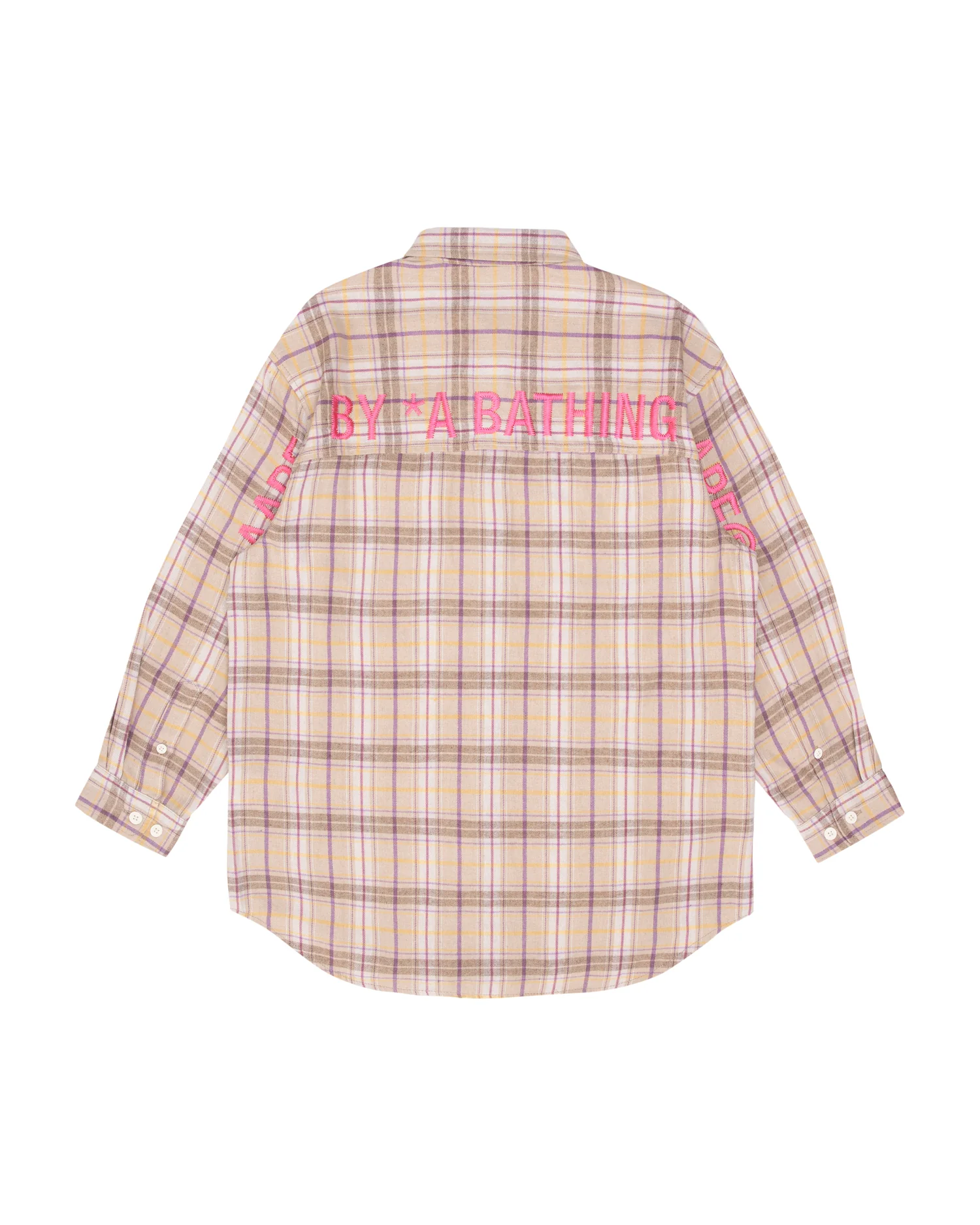 Moonface chest pocket plaid shirt - Image 2