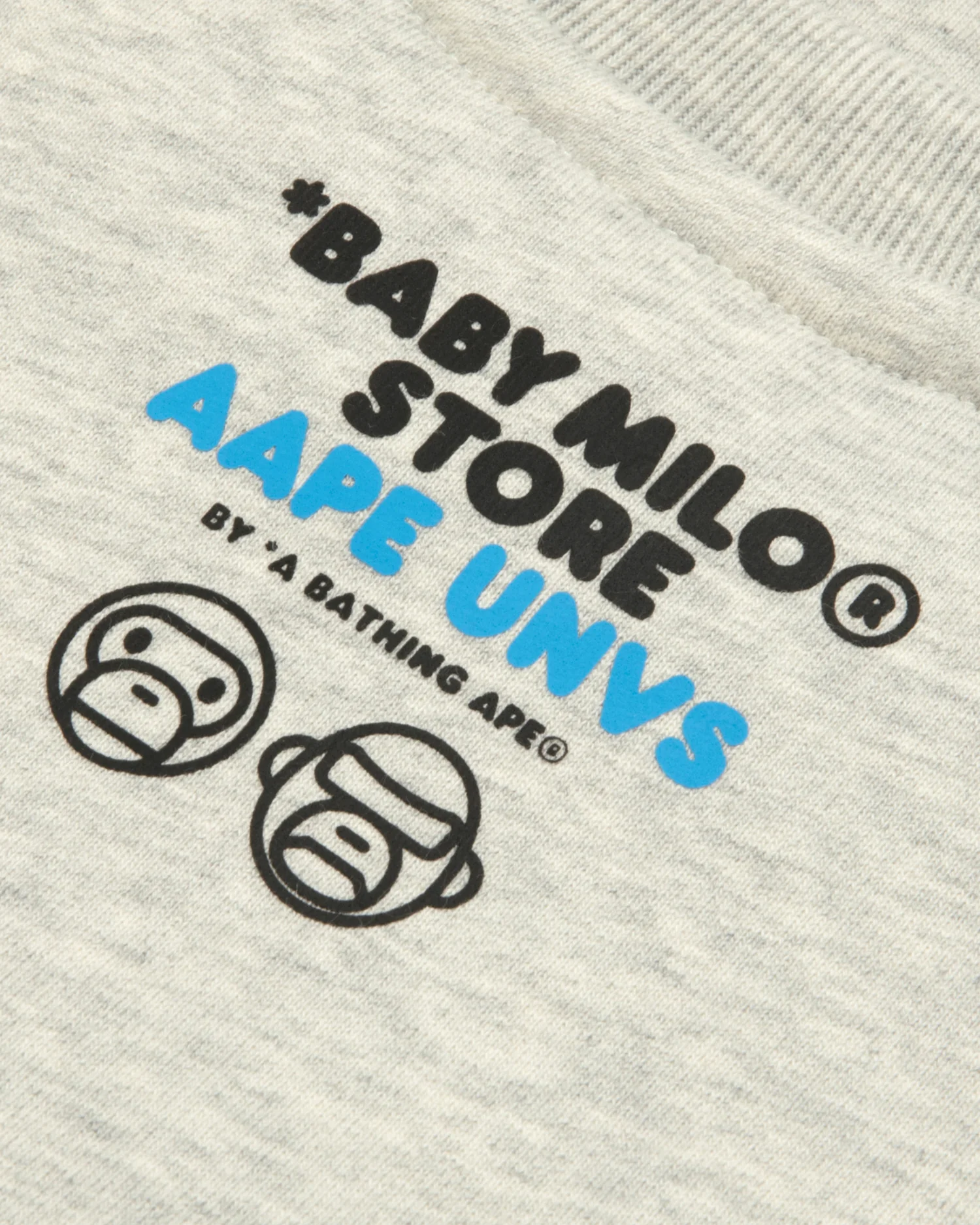 X Baby Milo Store Kids AAPEUNVS graphic long sleeve tee - Image 4