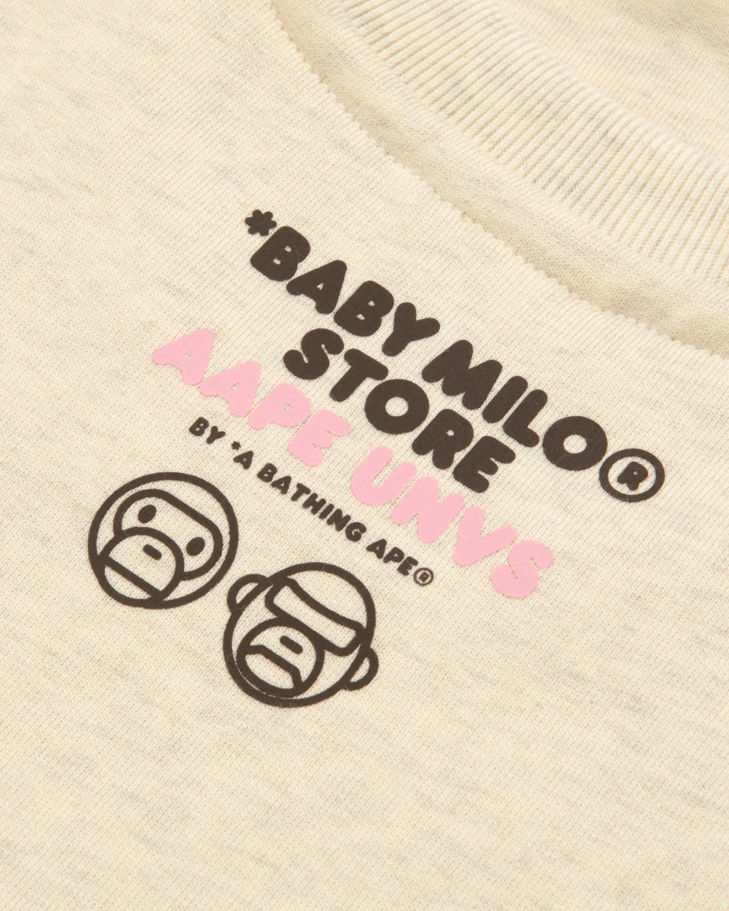 X Baby Milo Store Kids AAPEUNVS crew neck sweatshirt - Image 4