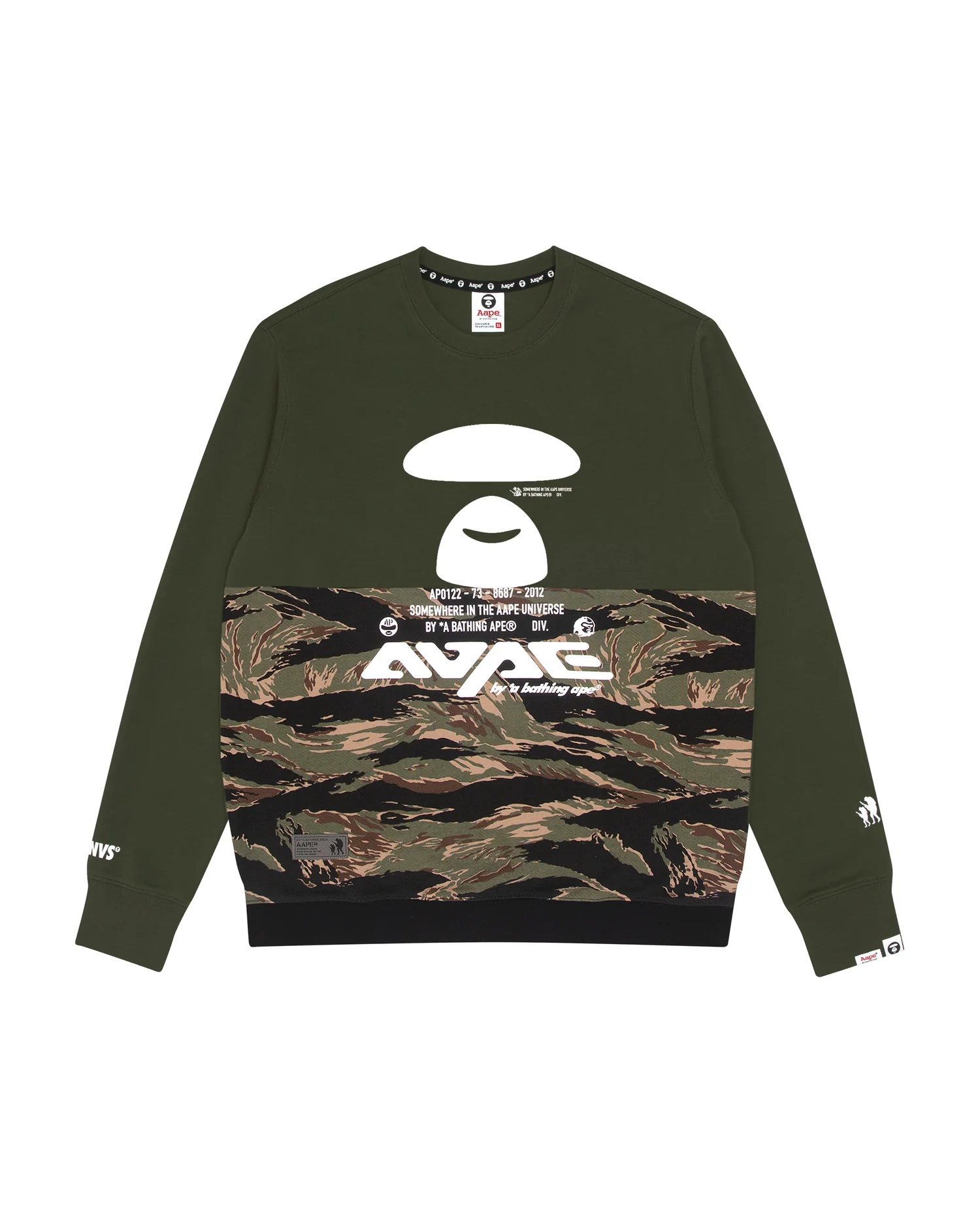 Moonface crew neck sweatshirt - Image 11