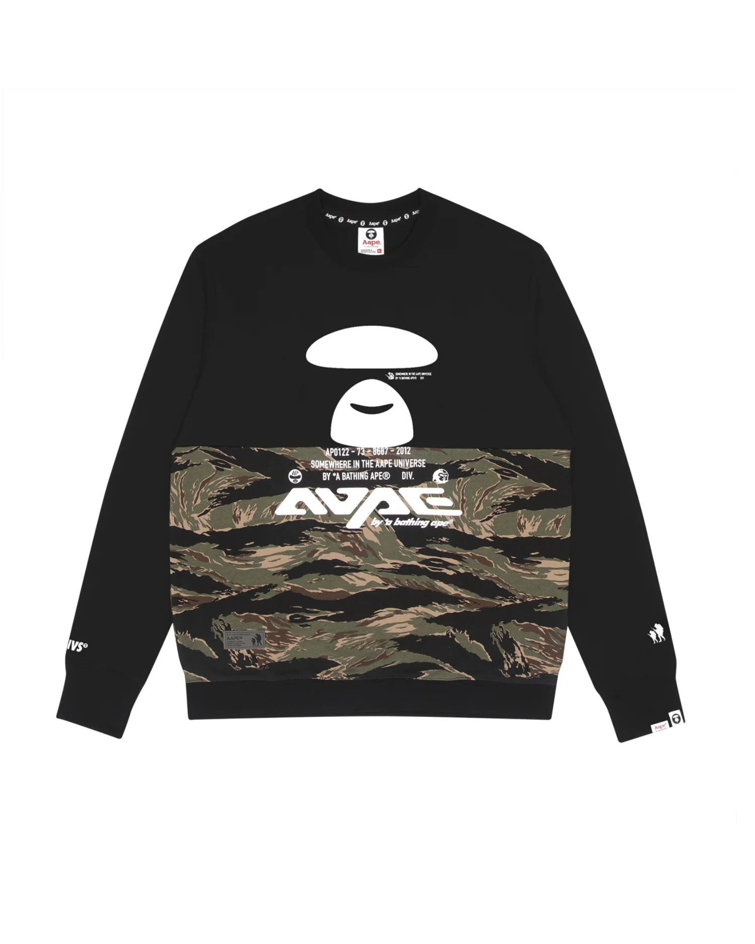 Moonface crew neck sweatshirt - Image 6