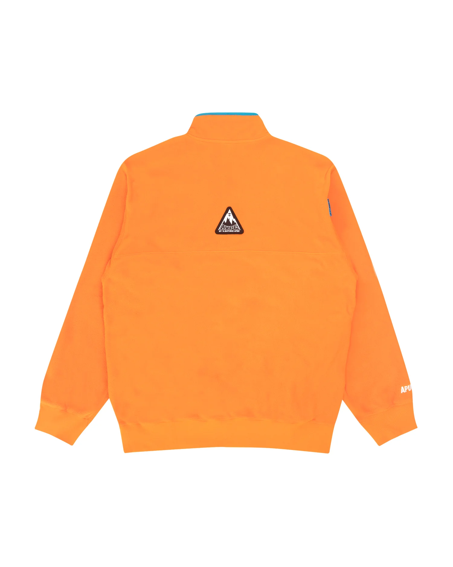 Buttoned patched fleece sweatshirt - Image 14