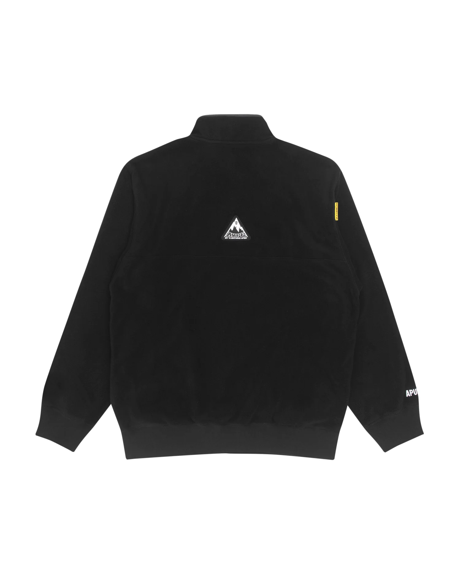 Buttoned patched fleece sweatshirt - Image 8