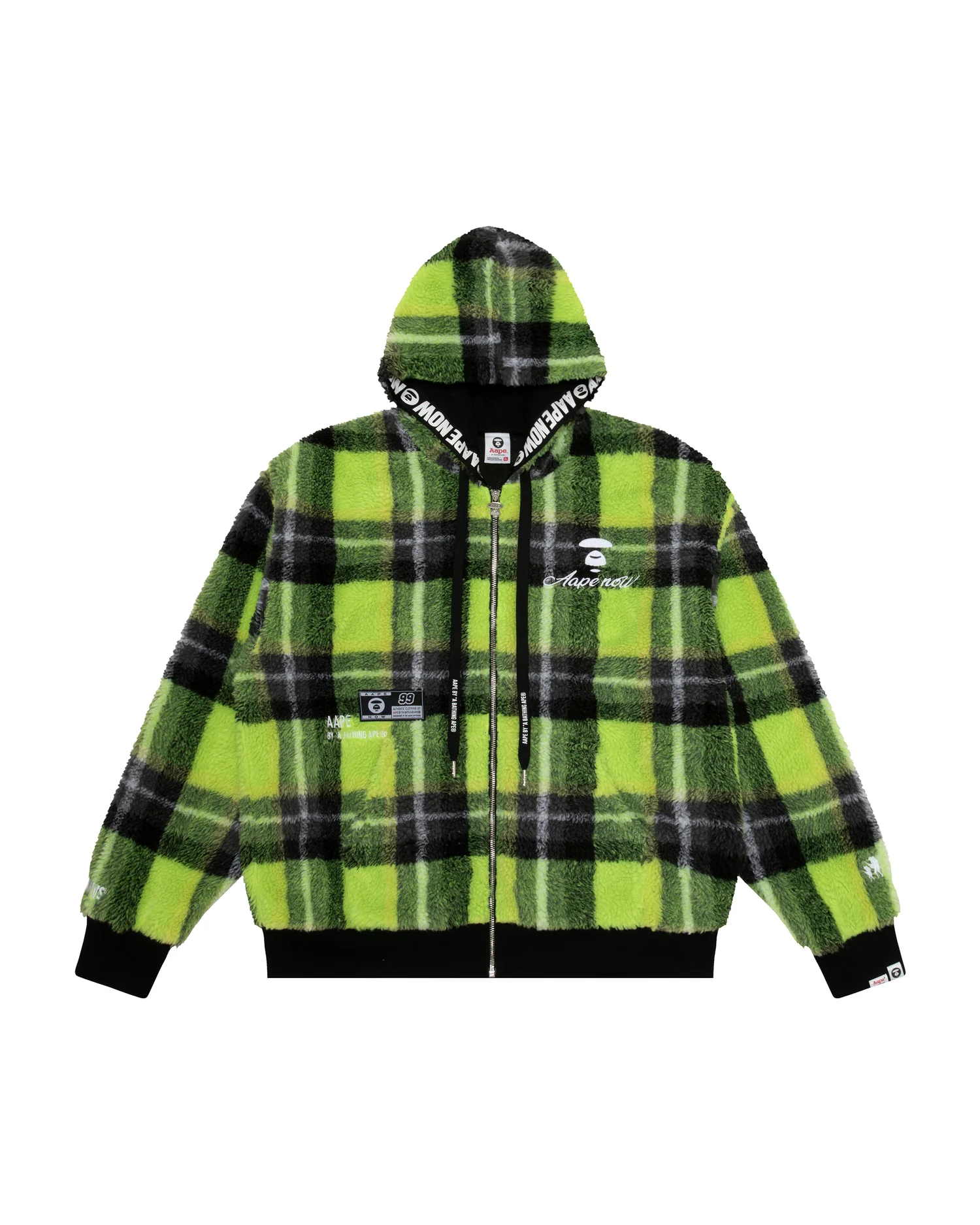 Plaid zip hoodie - Image 7