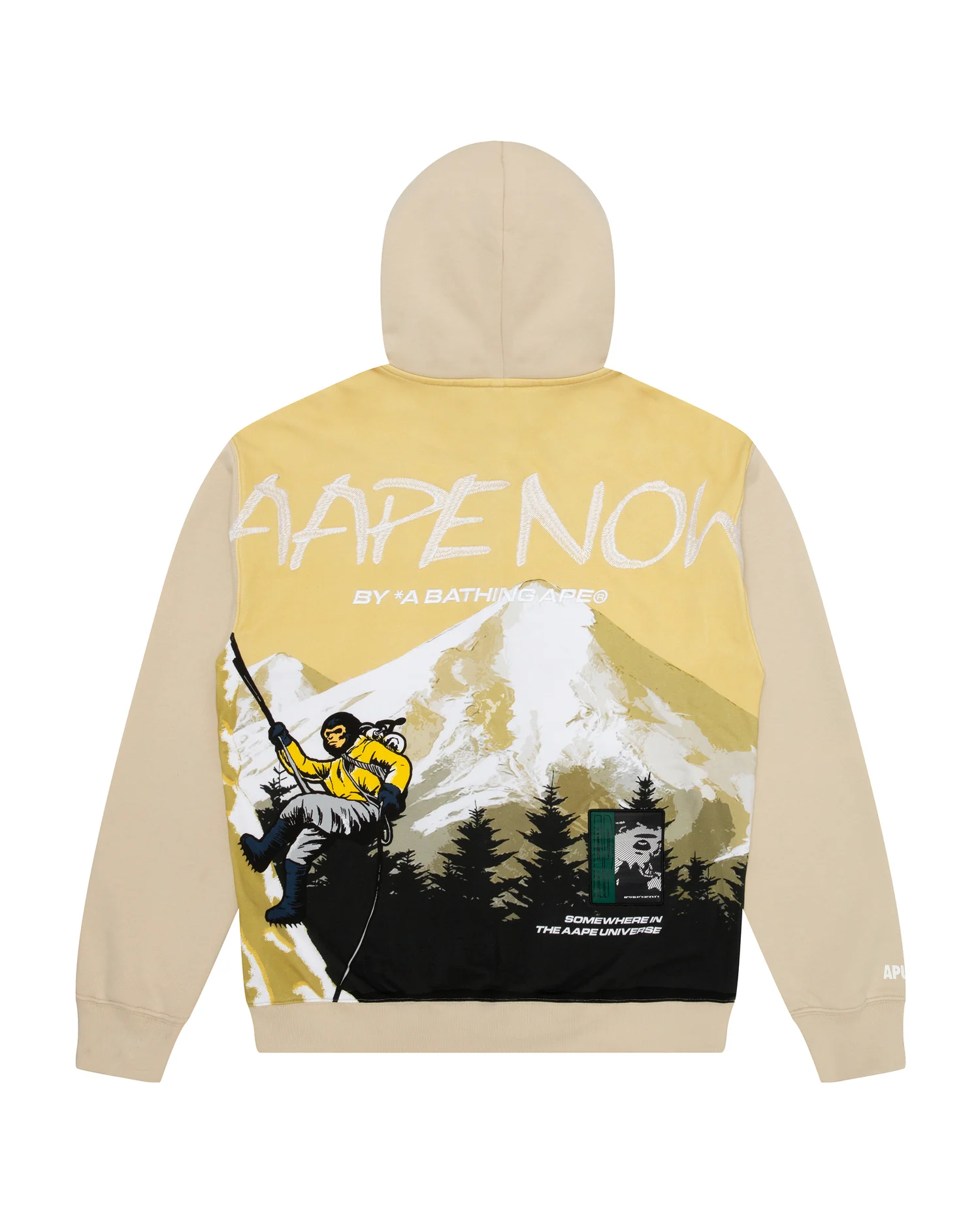Back printed zip hoodie - Image 2