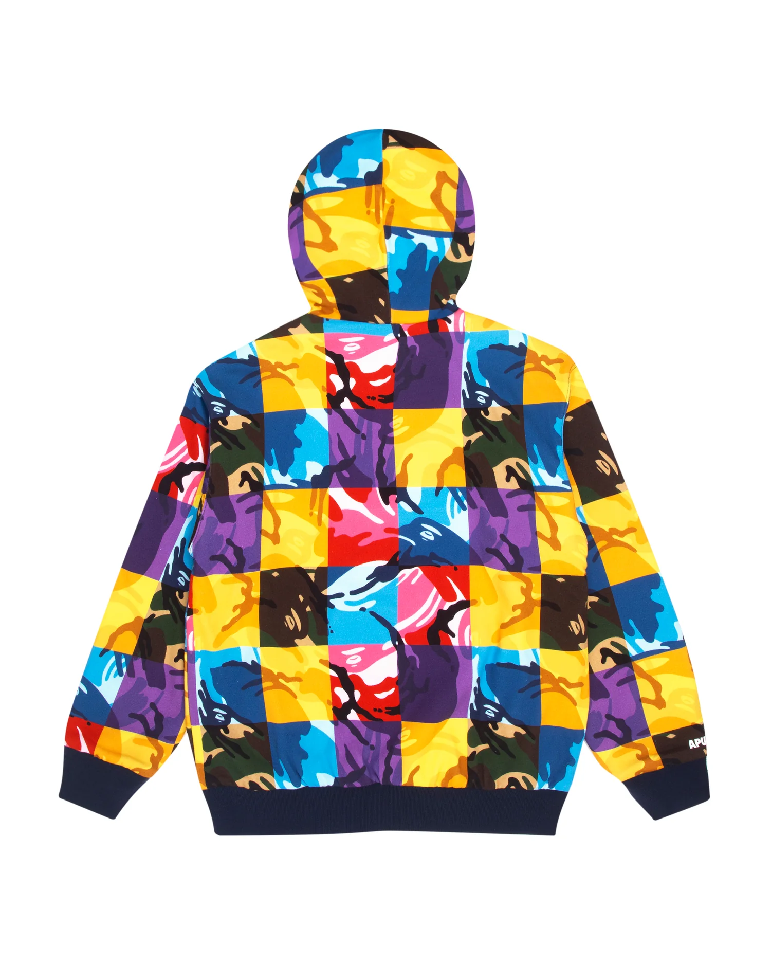 Reversible zip fleece hoodie - Image 2