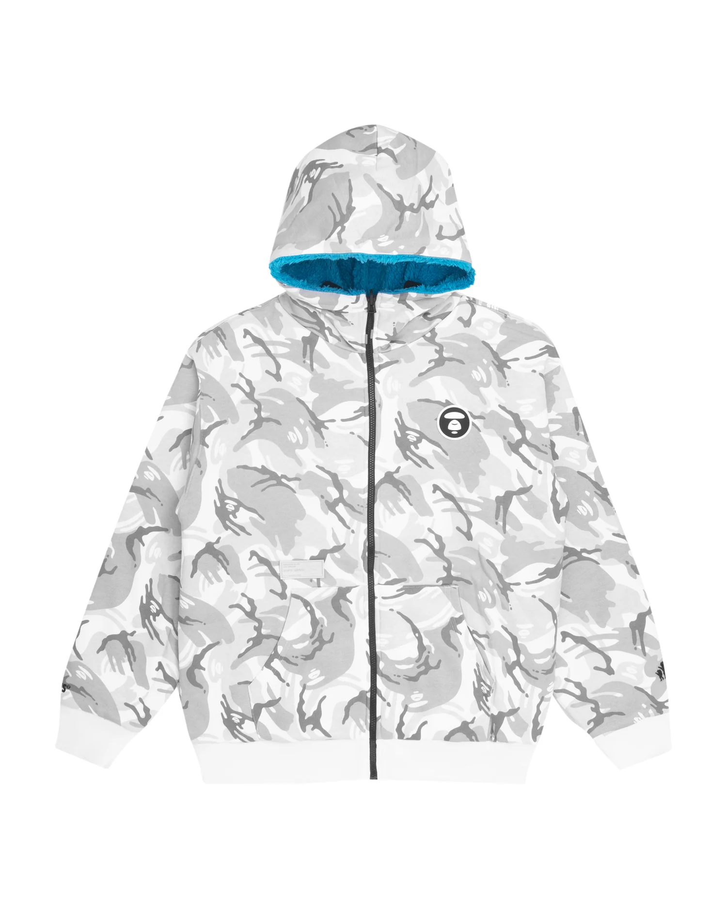 Camo zip hoodie - Image 8