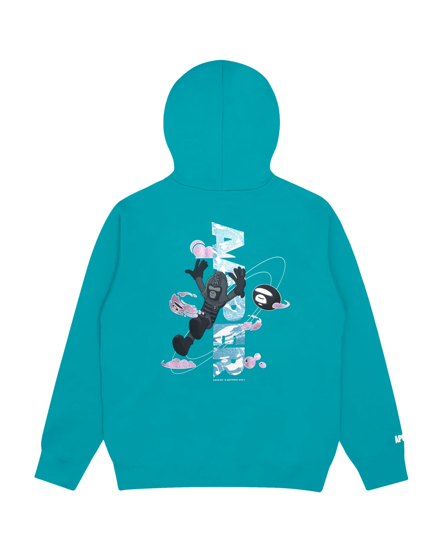 Graphic back zip-up hoodie - Image 7