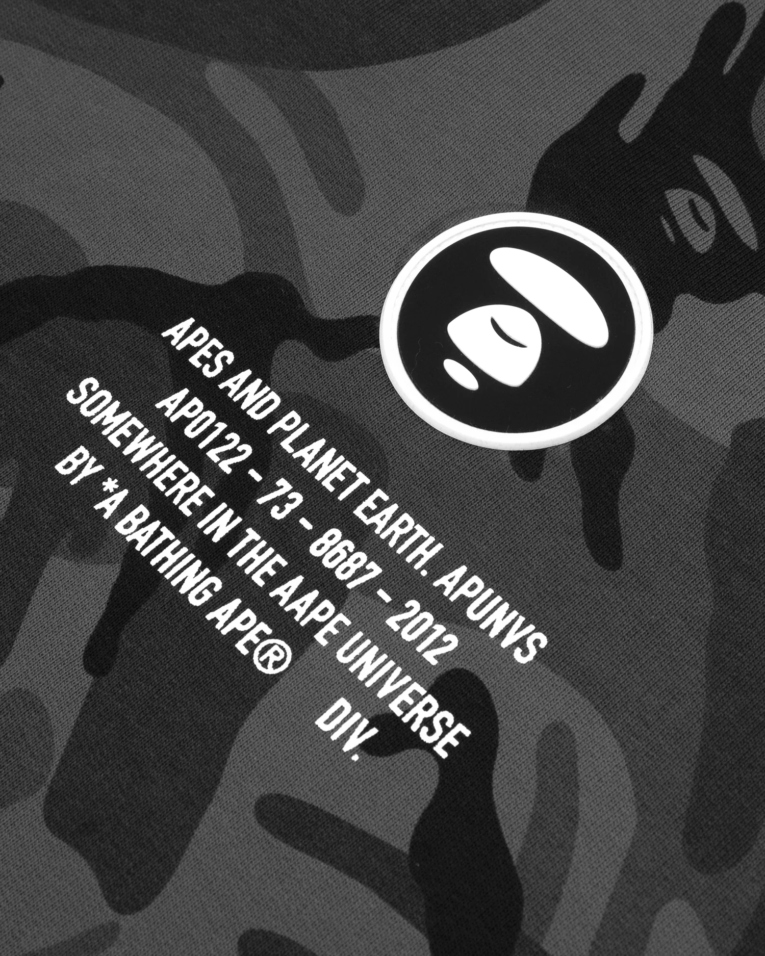 Moonface camo panelled sweatshirt - Image 3