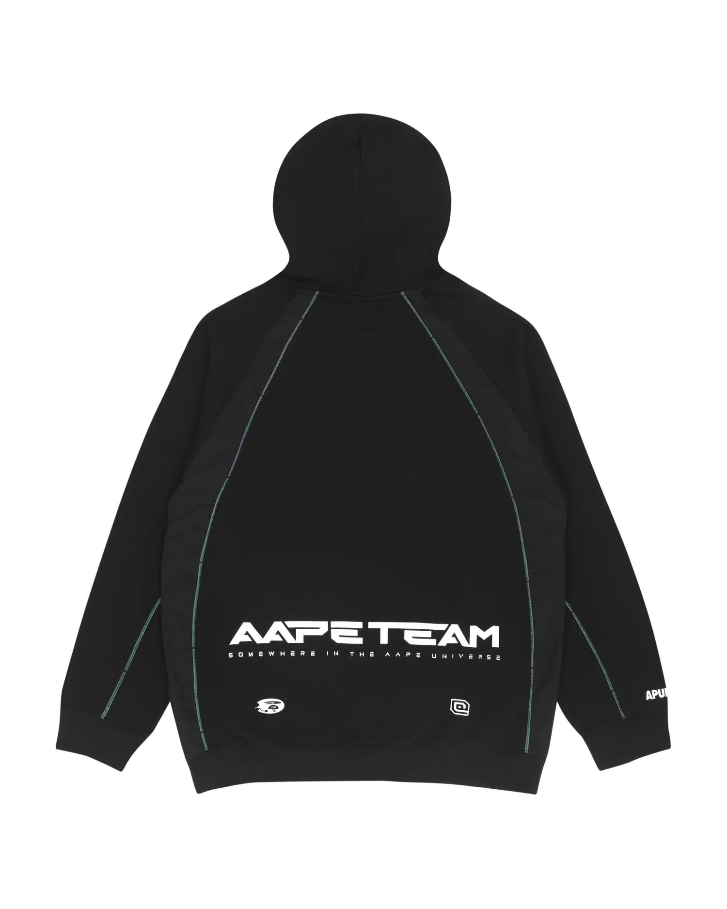 Moonface raglan zip hoodie - Image 2