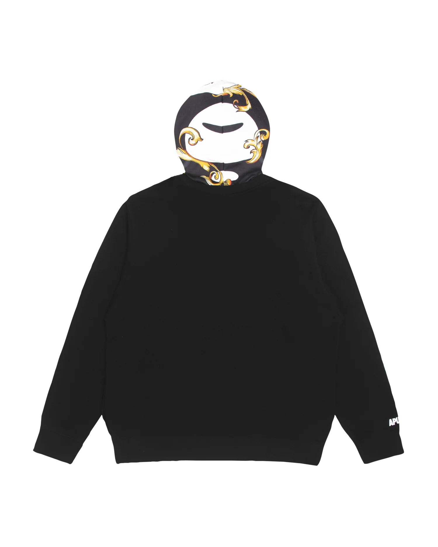 Moonface pattern print hoodie - Image 2