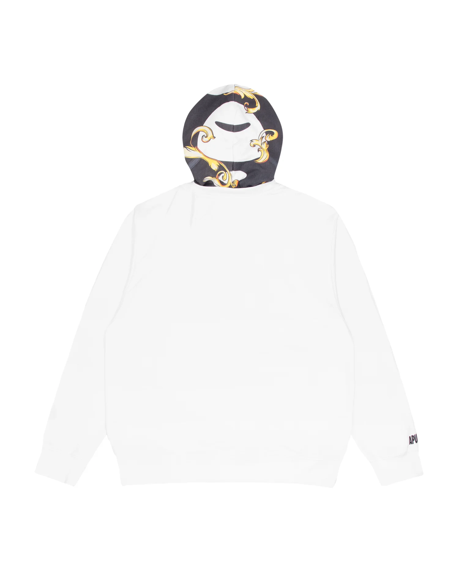 Moonface pattern print hoodie - Image 7