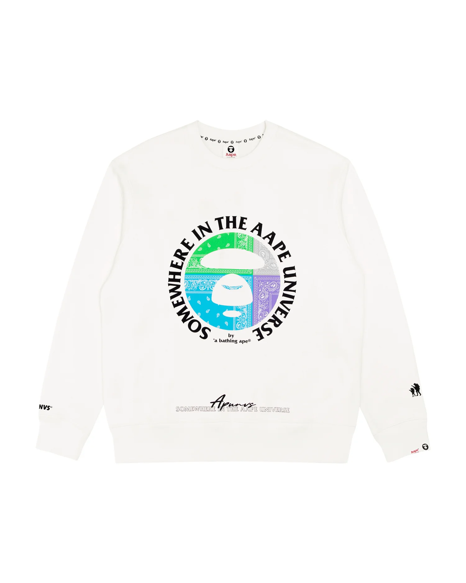 Moonface paisley print sweatshirt - Image 11