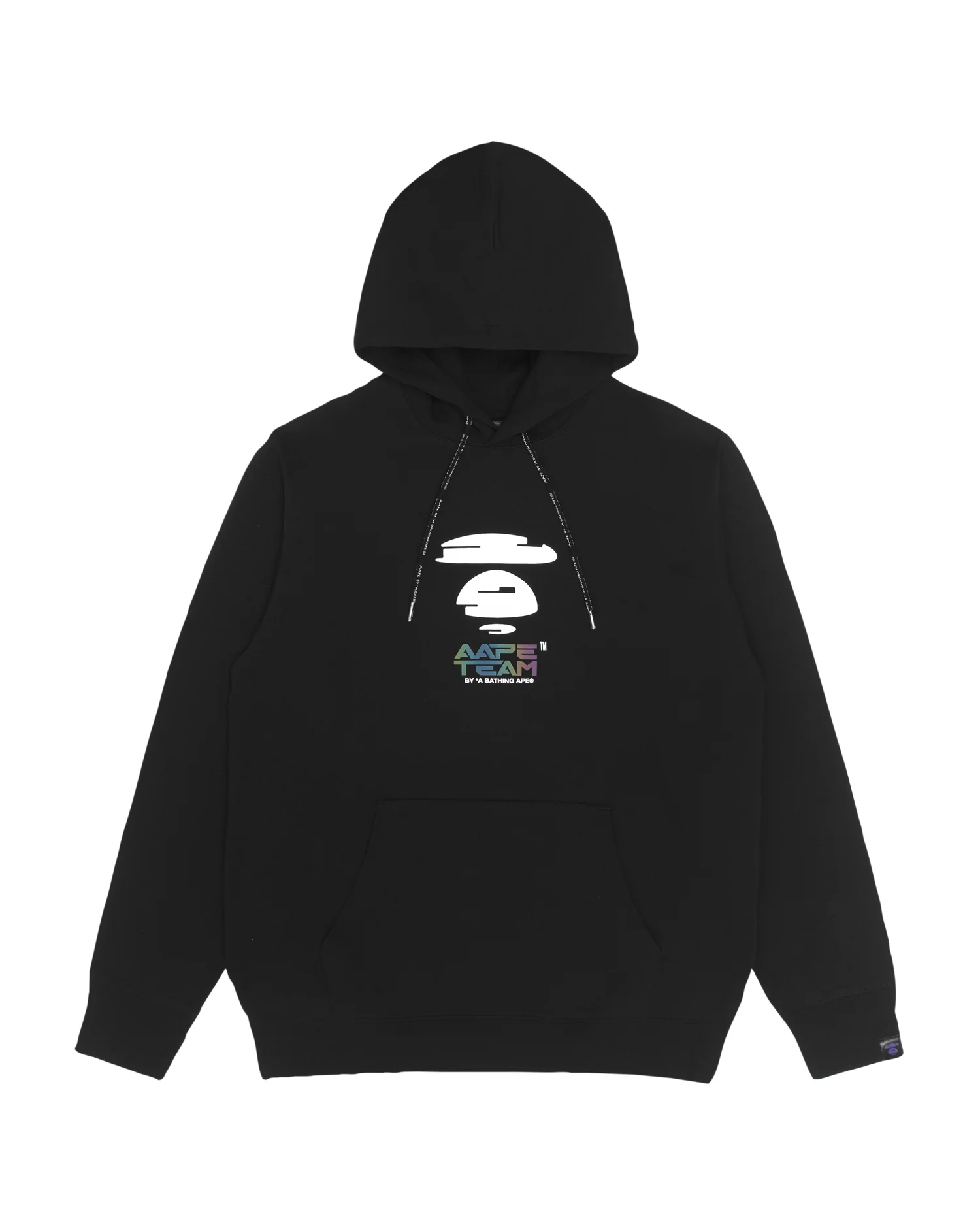 Moonface back print hoodie