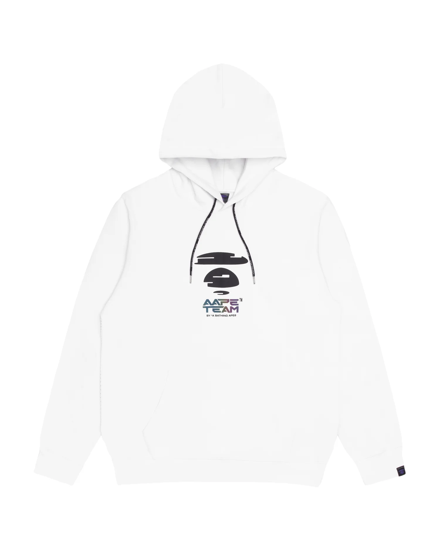 Moonface back print hoodie - Image 6