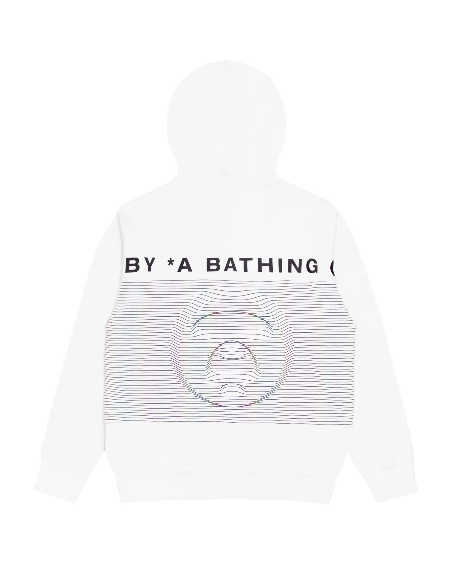 Moonface back print hoodie - Image 7