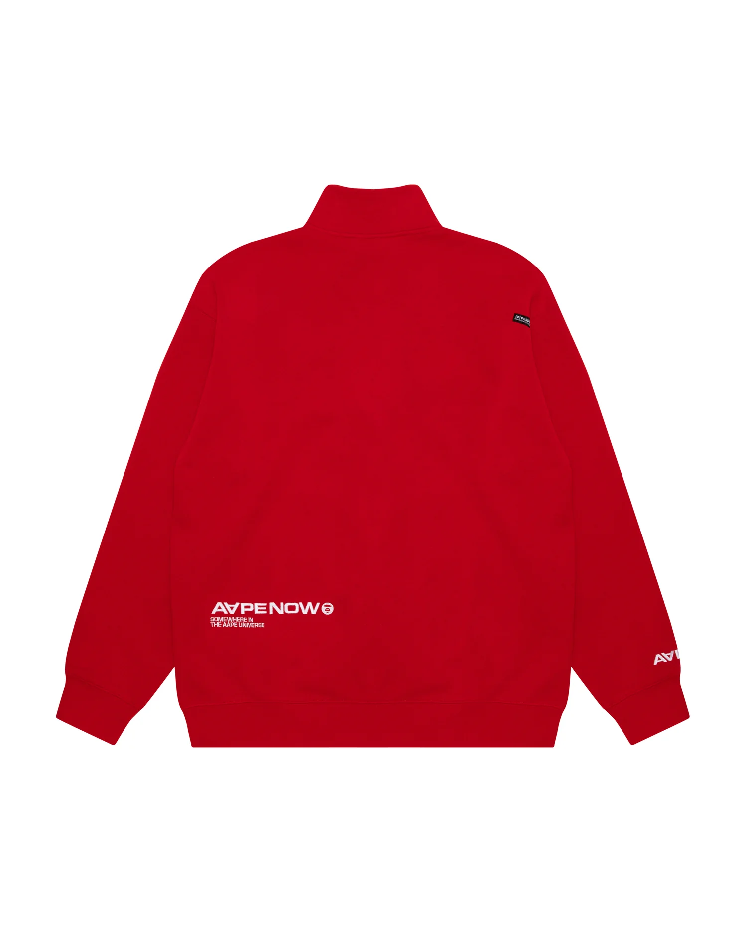 Moonface patch half-zip sweatshirt - Image 12