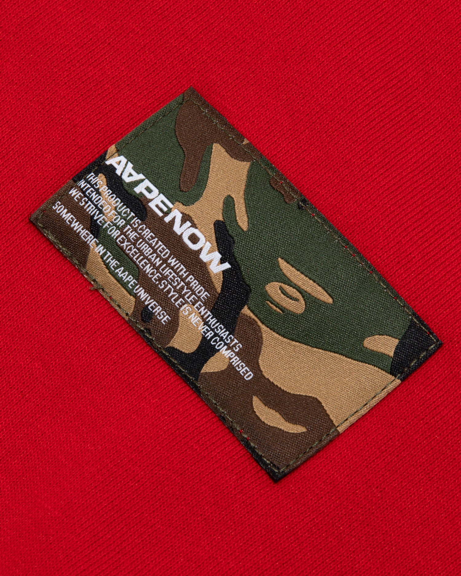 Moonface patch half-zip sweatshirt - Image 14