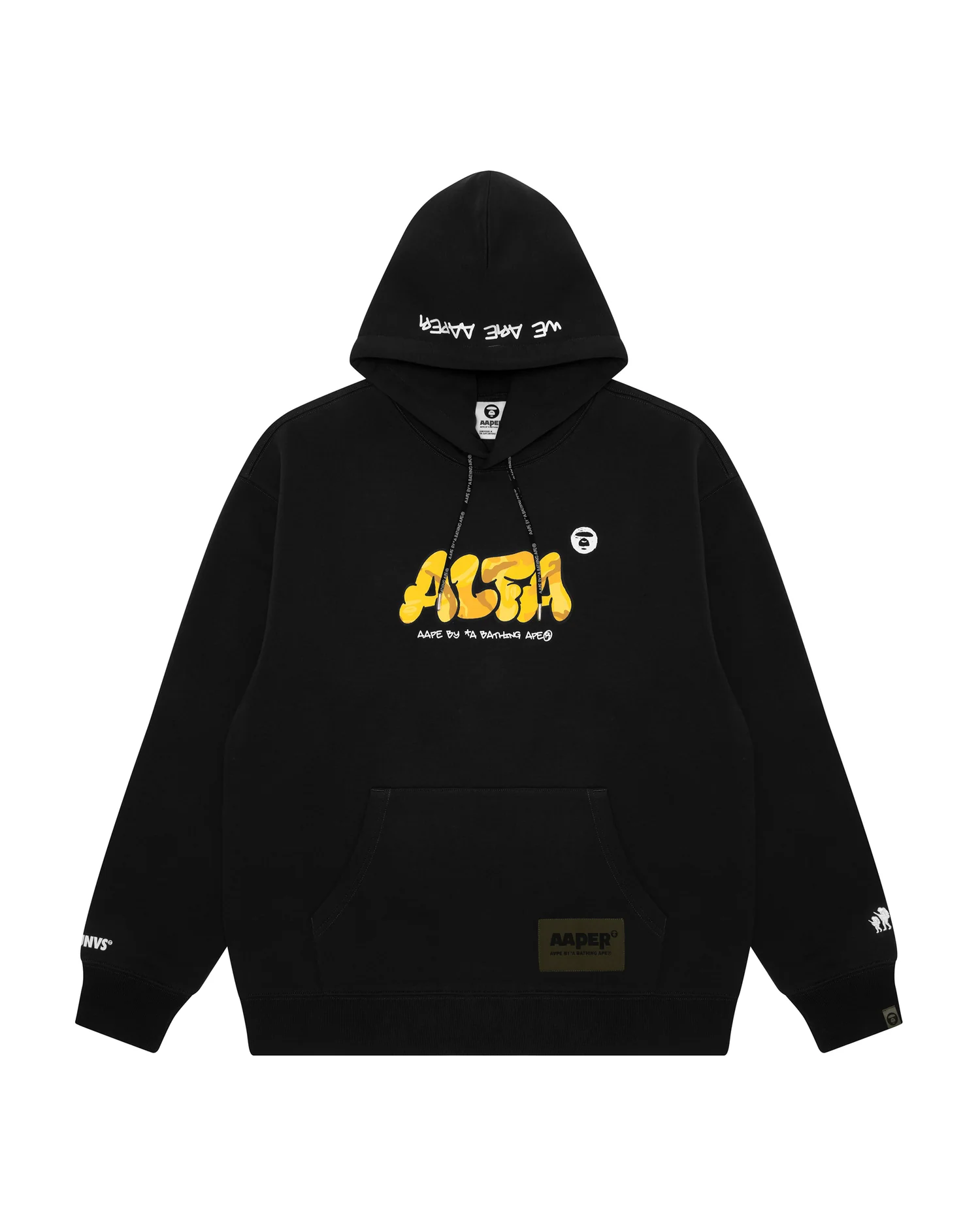 AAPER Alfa graphic fleece hoodie
