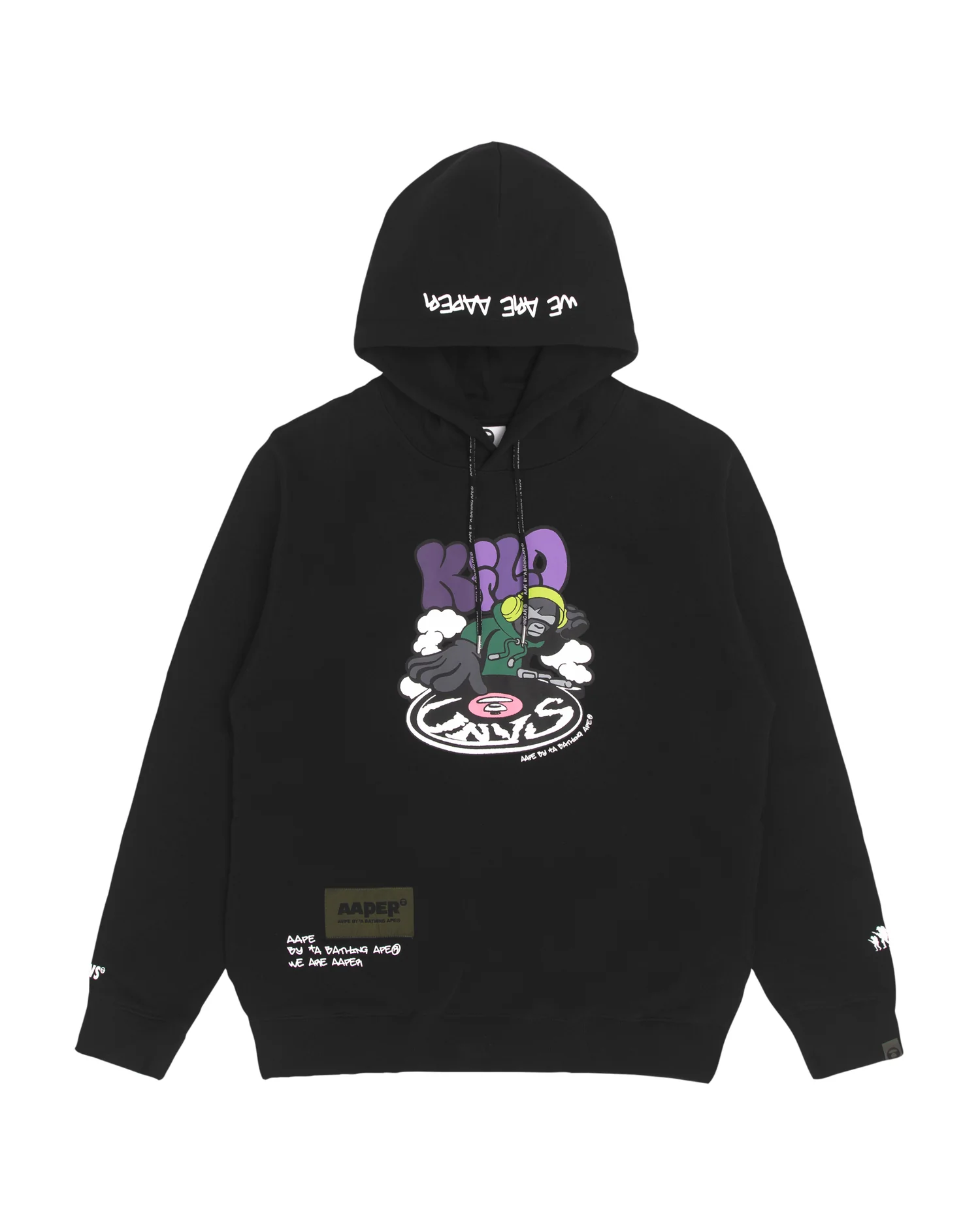 AAPER graphic printed hoodie