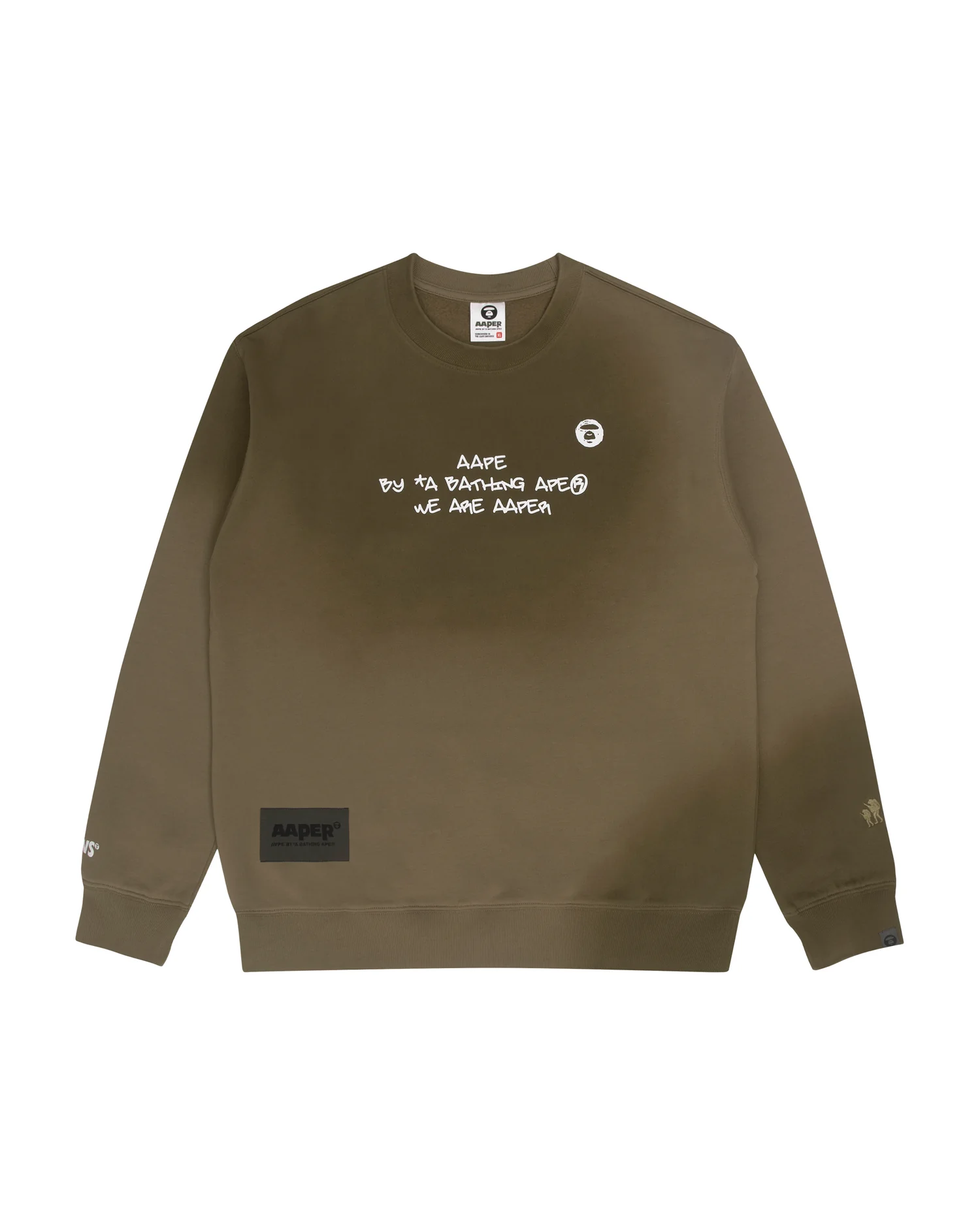 AAPER graphic gradient sweatshirt