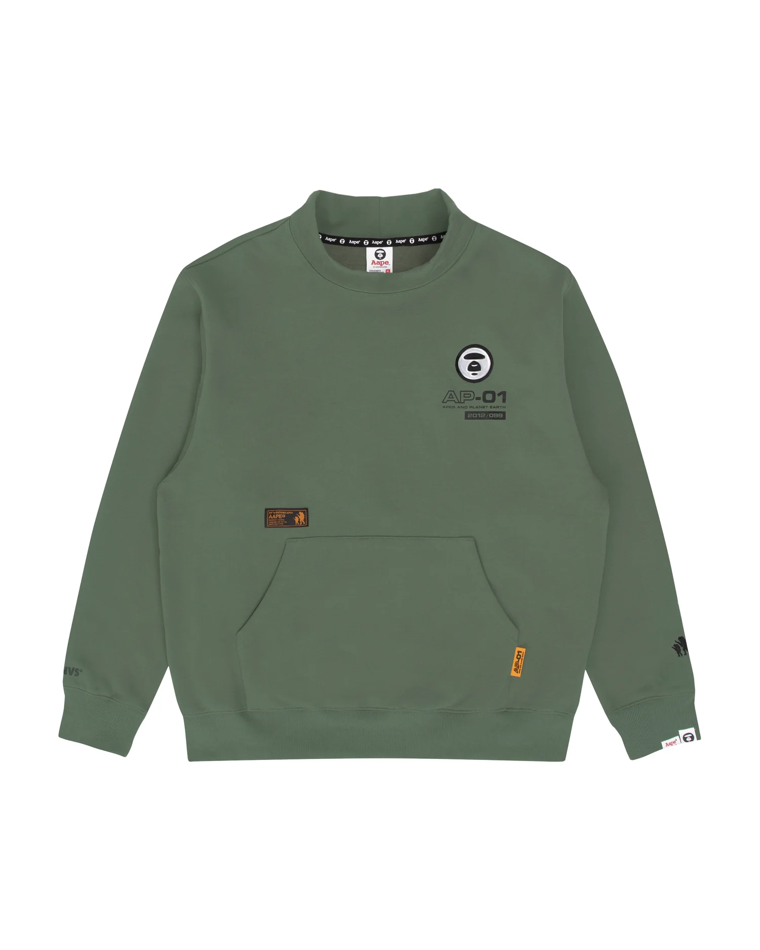 Moonface mock neck sweatshirt - Image 6