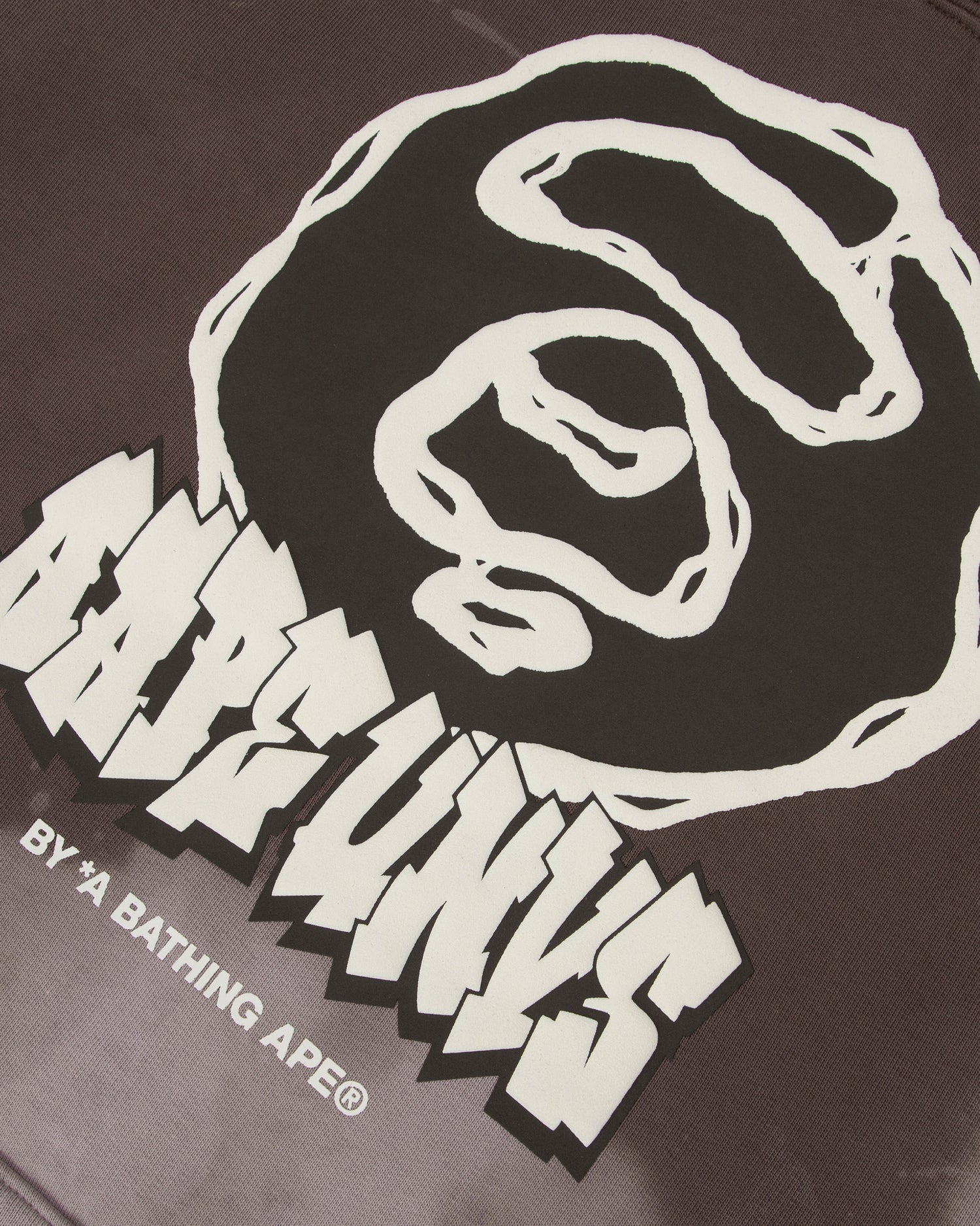 Moonface splattered graphic hoodie - Image 3