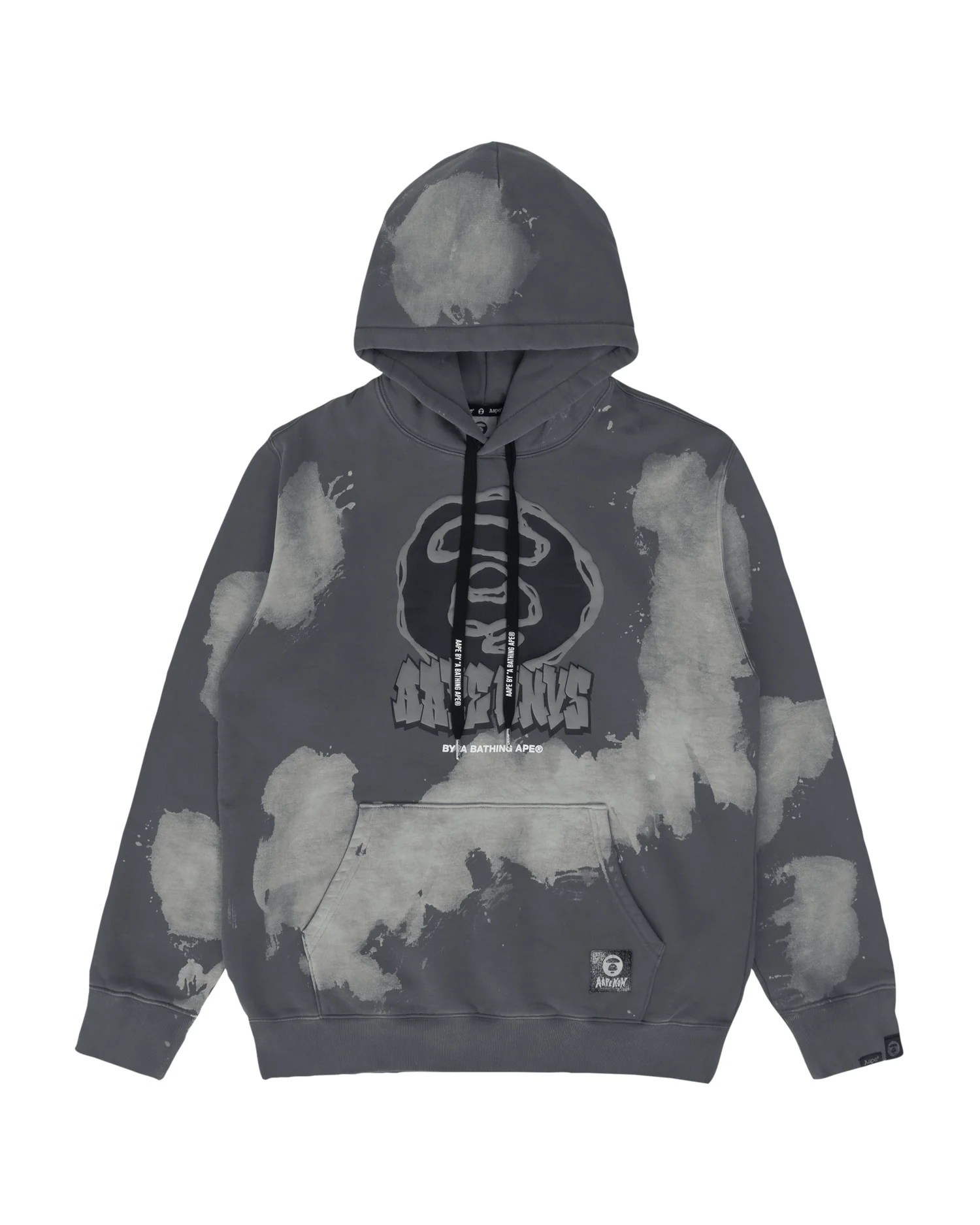 Moonface splattered graphic hoodie - Image 6