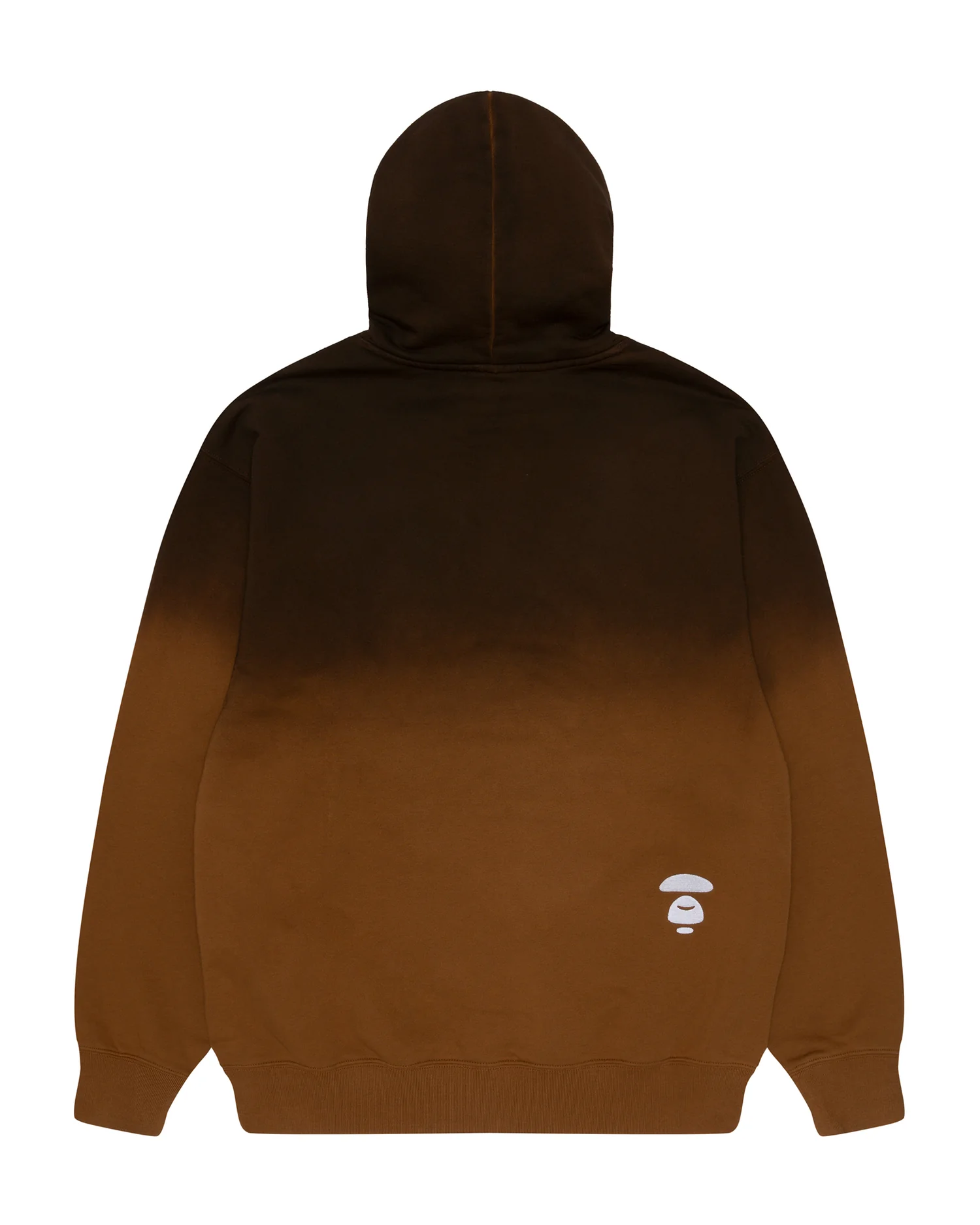 Moonface patch gradient hoodie - Image 2