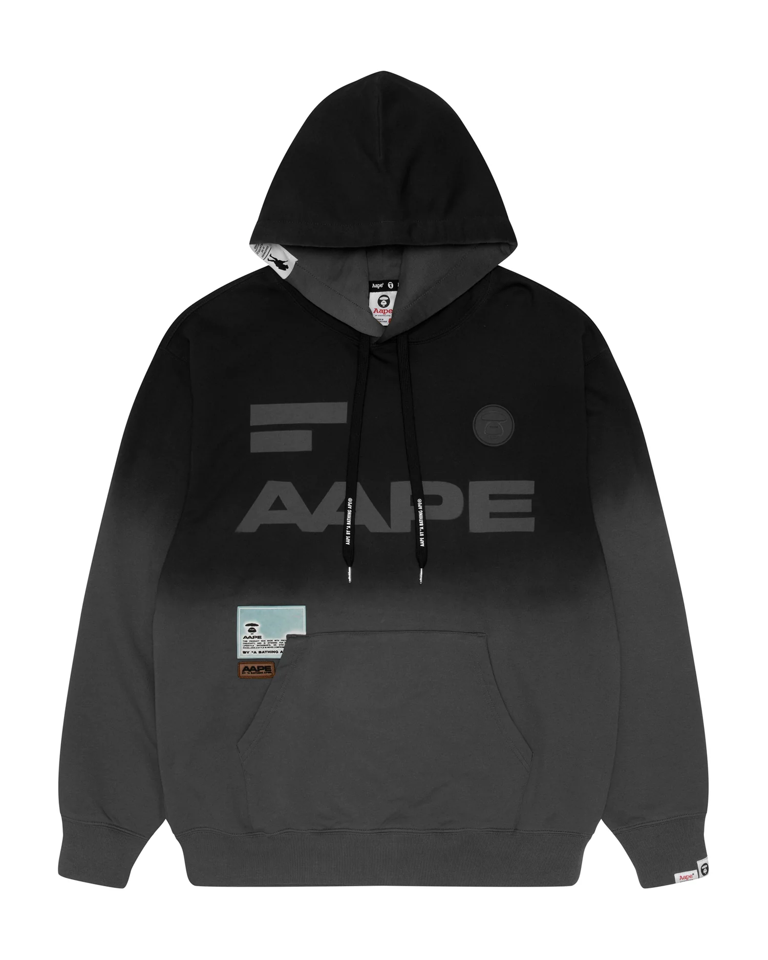 Moonface patch gradient hoodie - Image 6