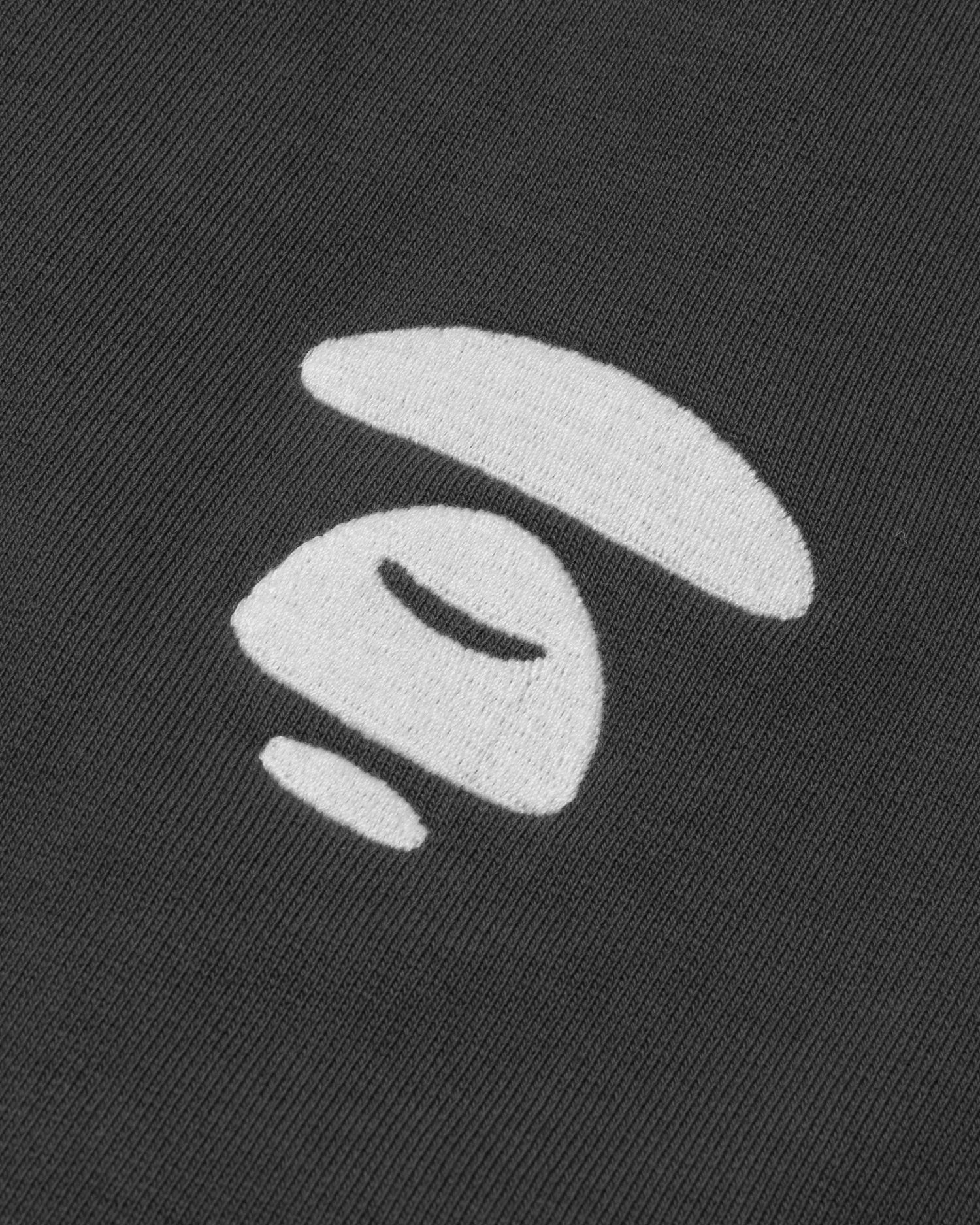 Moonface patch gradient hoodie - Image 8