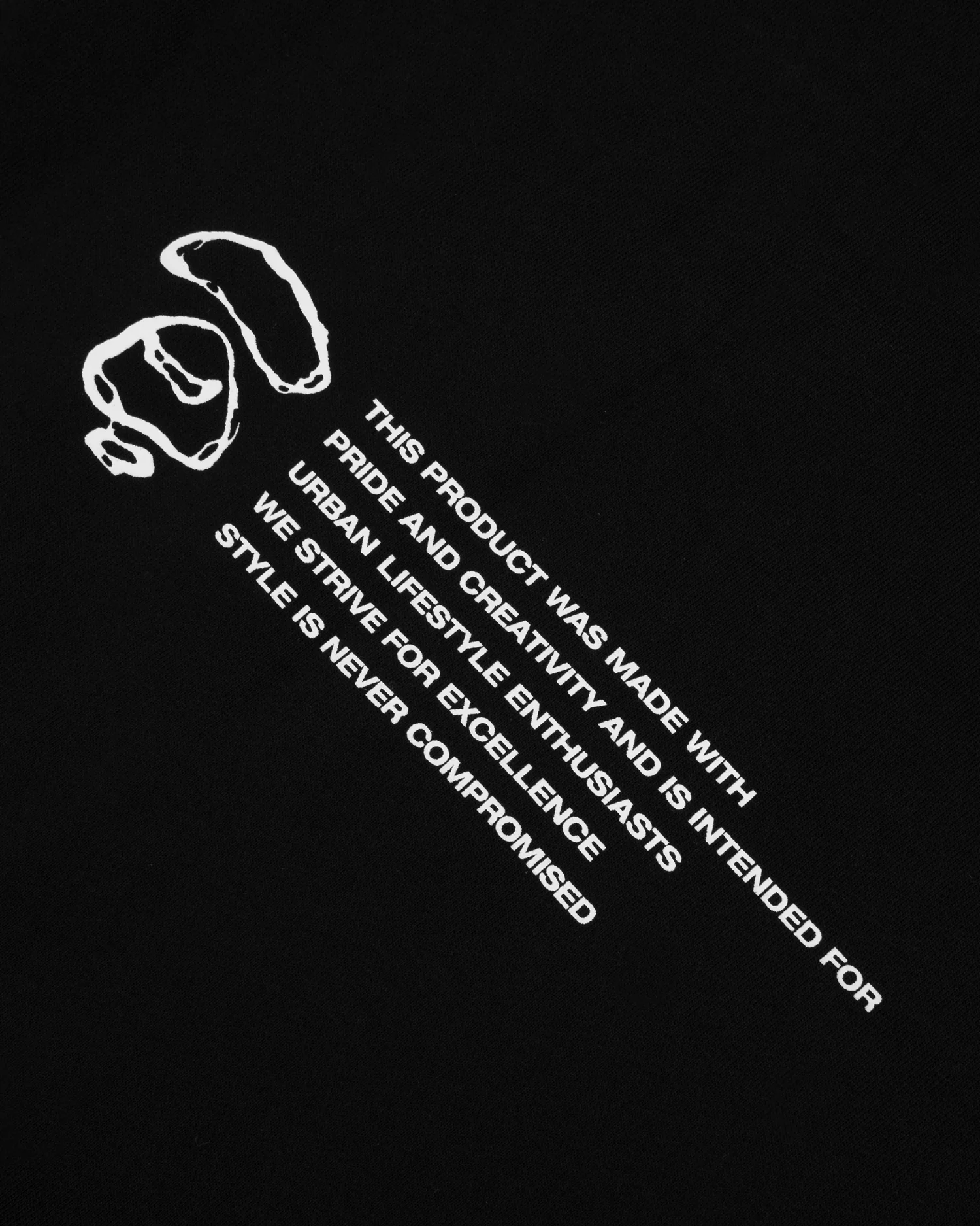 Moonface patch tie-dye layered hoodie - Image 4