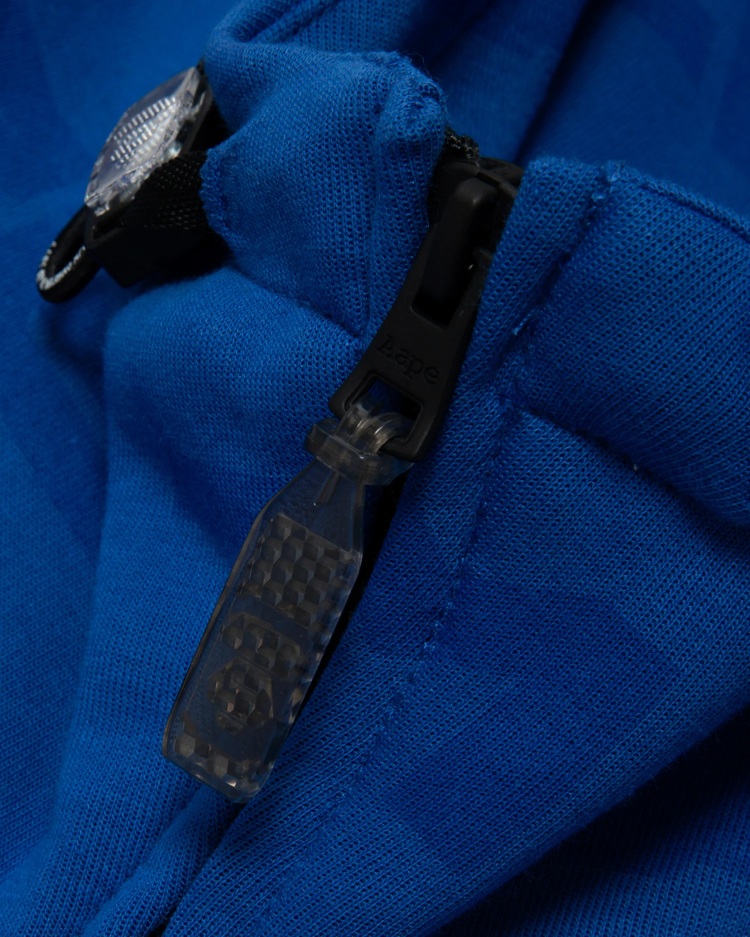 Moonface logo monogram zip-up hoodie - Image 4