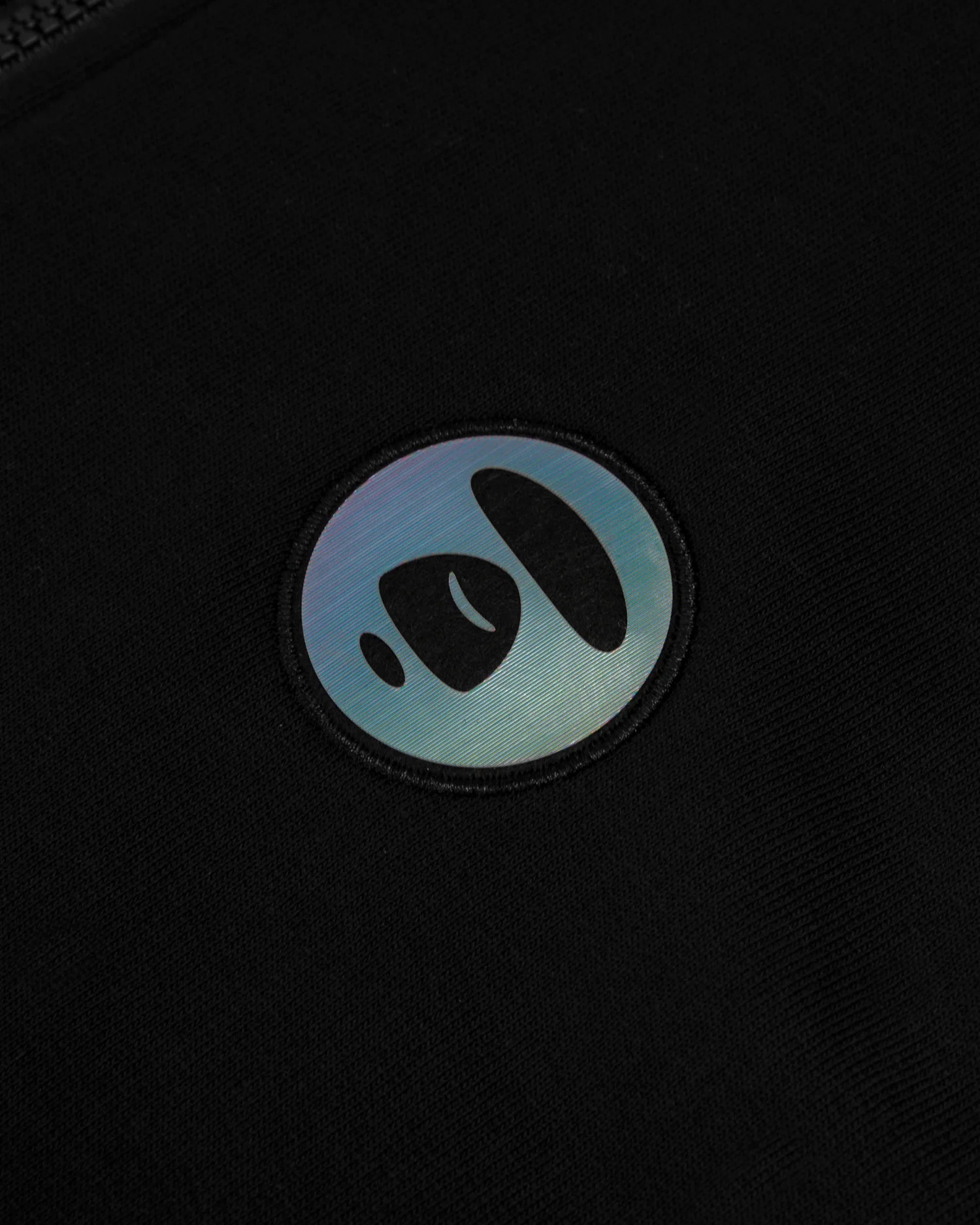 Moonface graphic print zip-up hoodie - Image 3