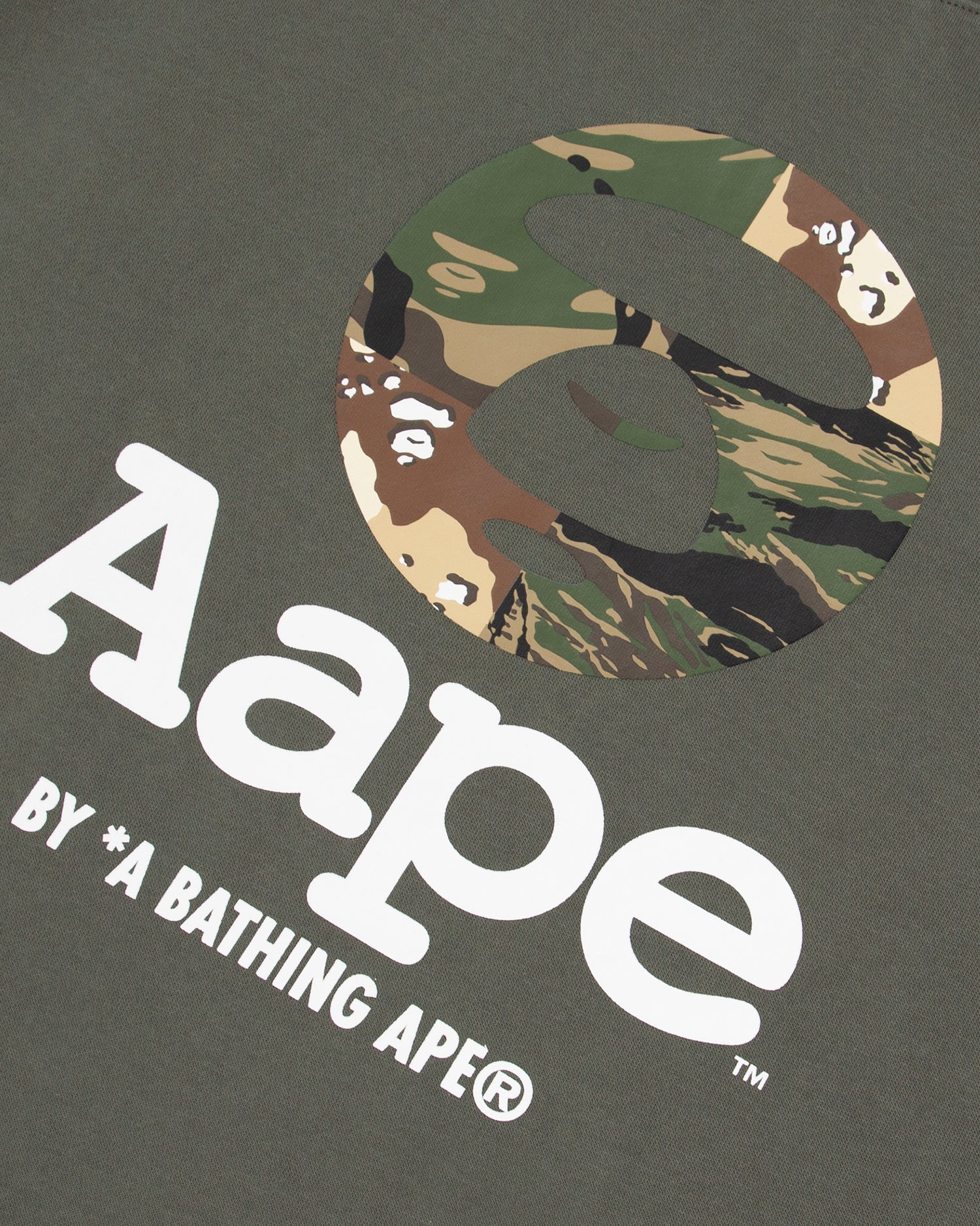 Moonface camo print sweatshirt - Image 13