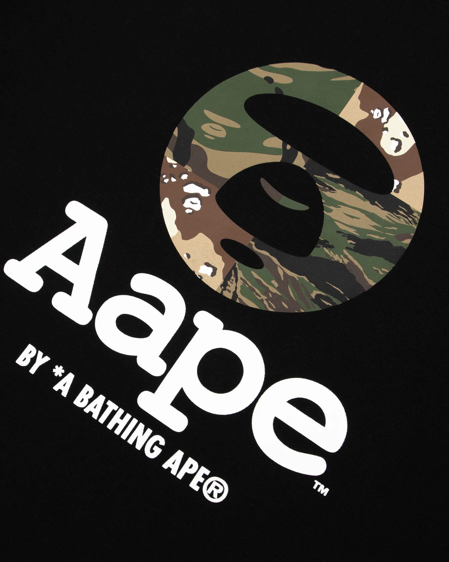 Moonface camo print sweatshirt - Image 3