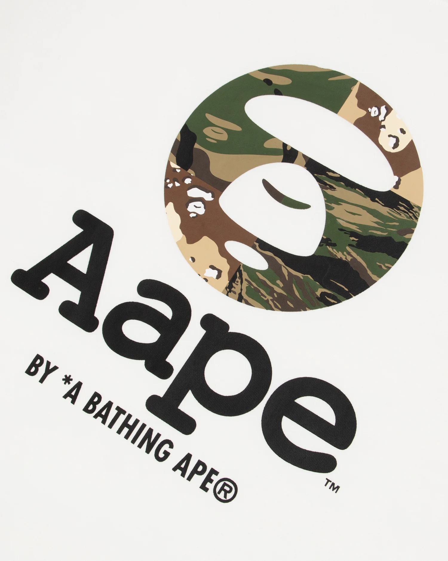 Moonface camo print sweatshirt - Image 8