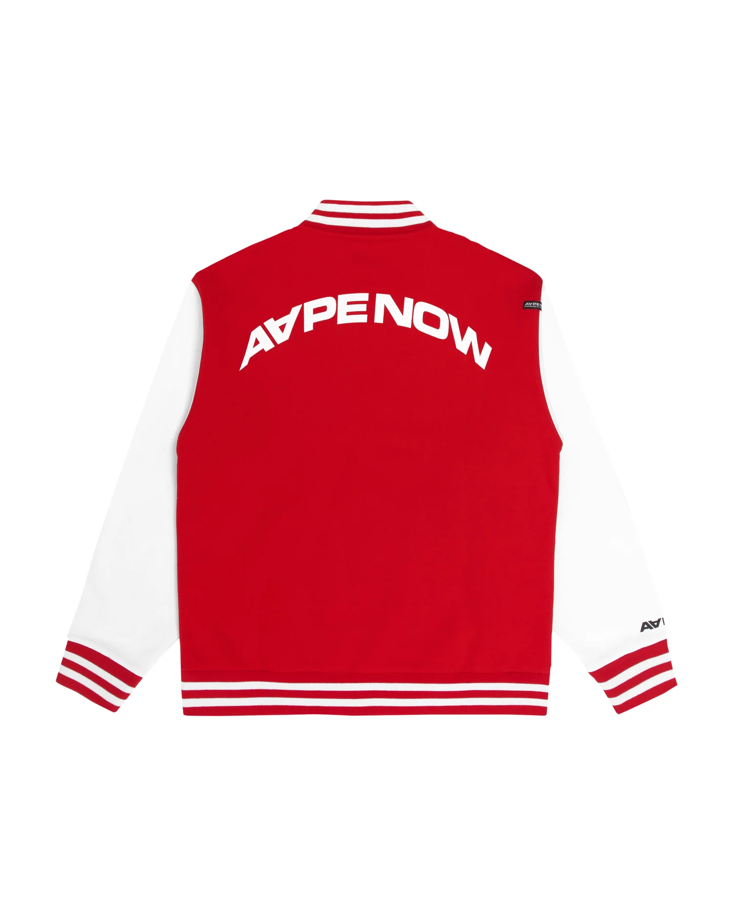 Moonface patch baseball jacket - Image 17