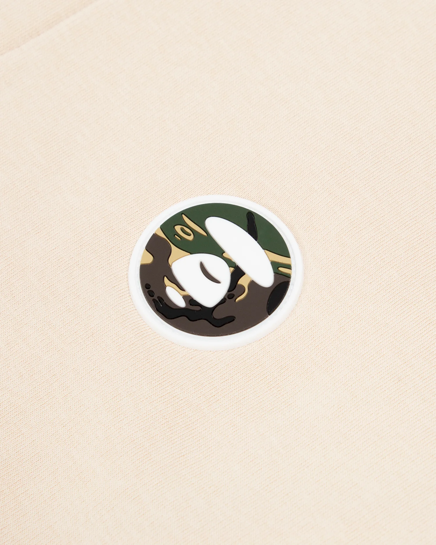 Moonface patch baseball jacket - Image 3