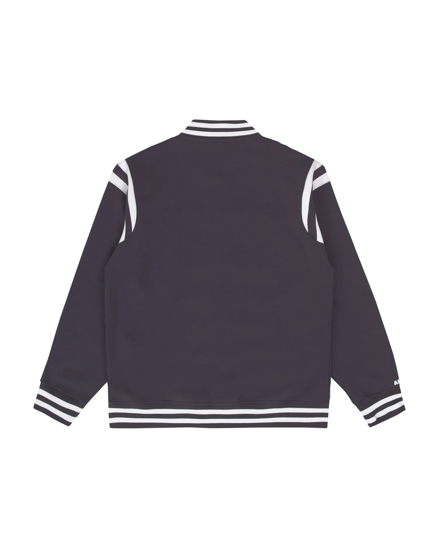 Moonface patch baseball jacket - Image 7