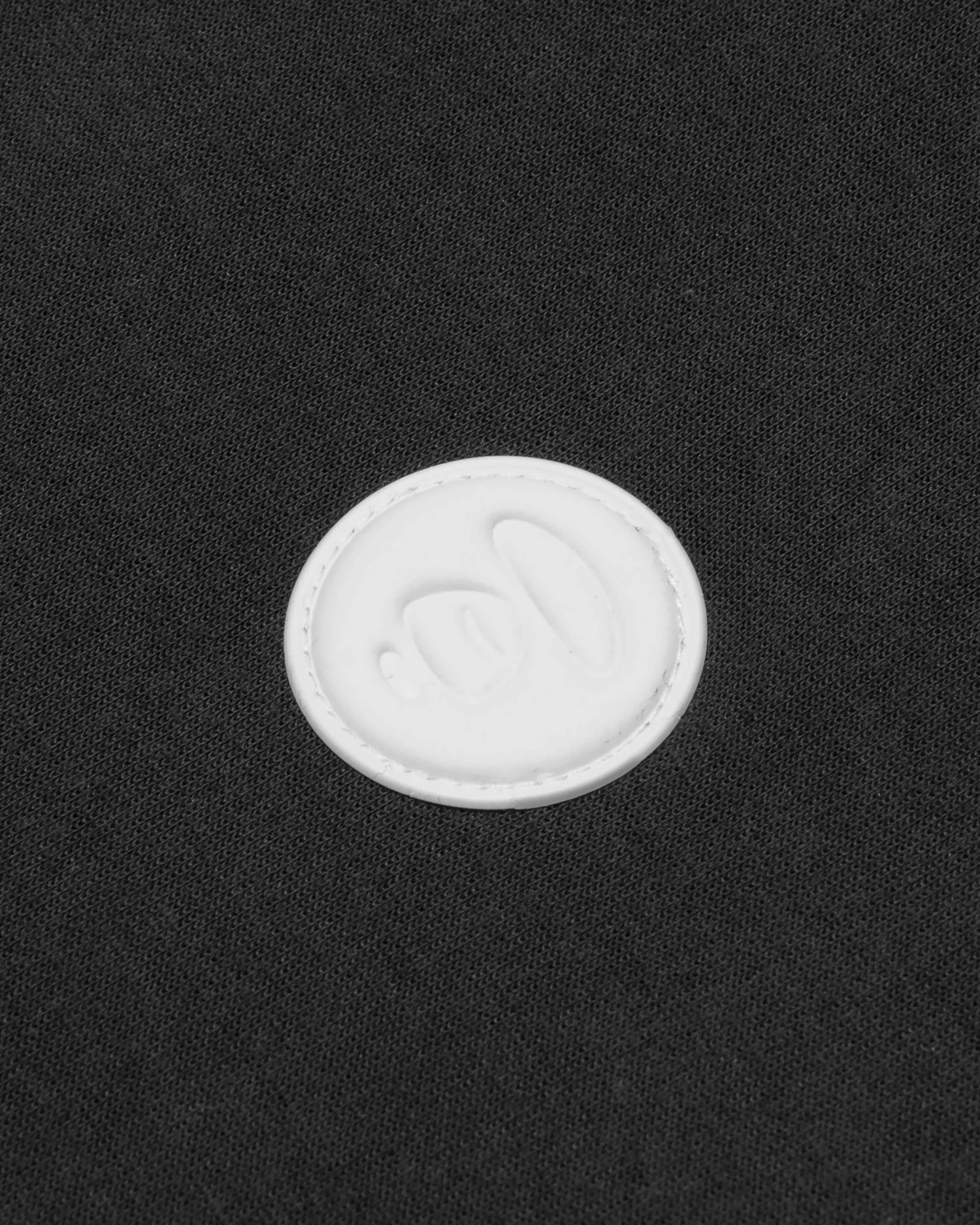 Moonface patch panelled hoodie - Image 5