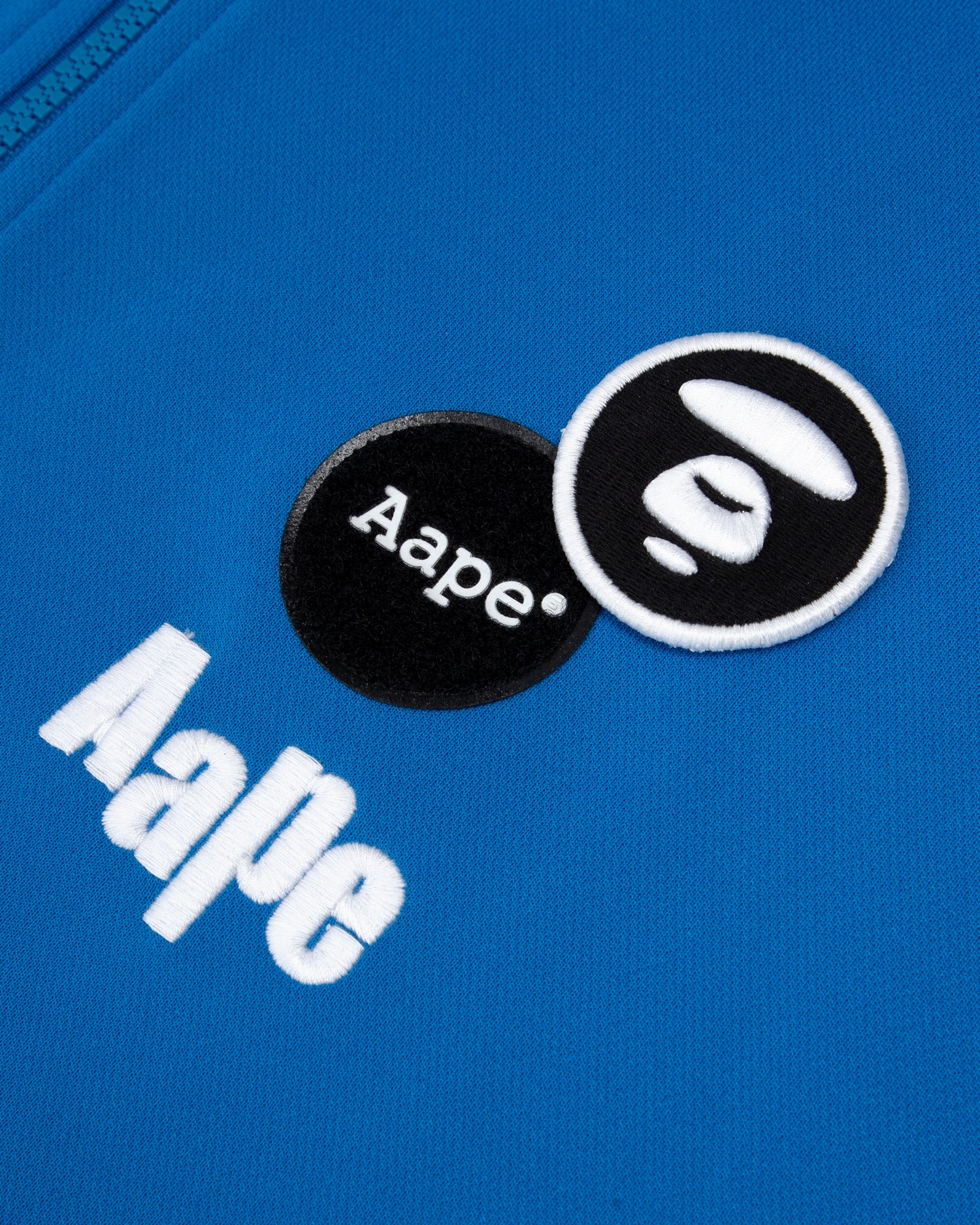 Moonface patch zip-up track jacket - Image 13
