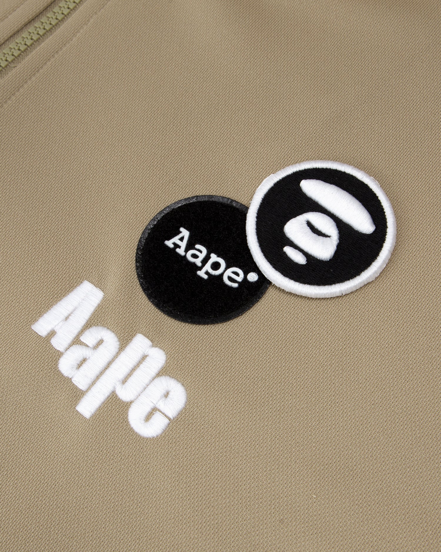 Moonface patch zip-up track jacket - Image 3