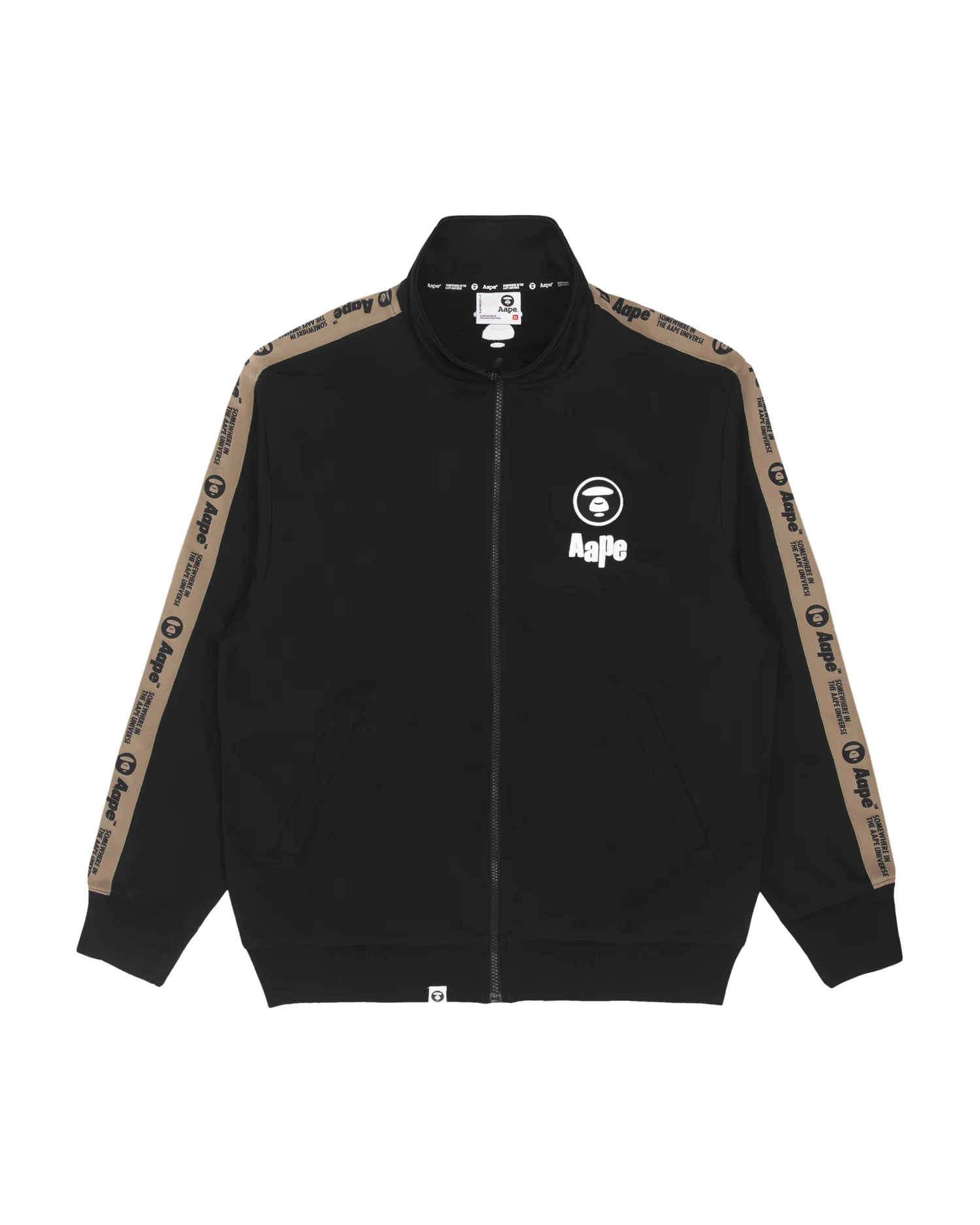 Moonface patch zip-up track jacket - Image 6