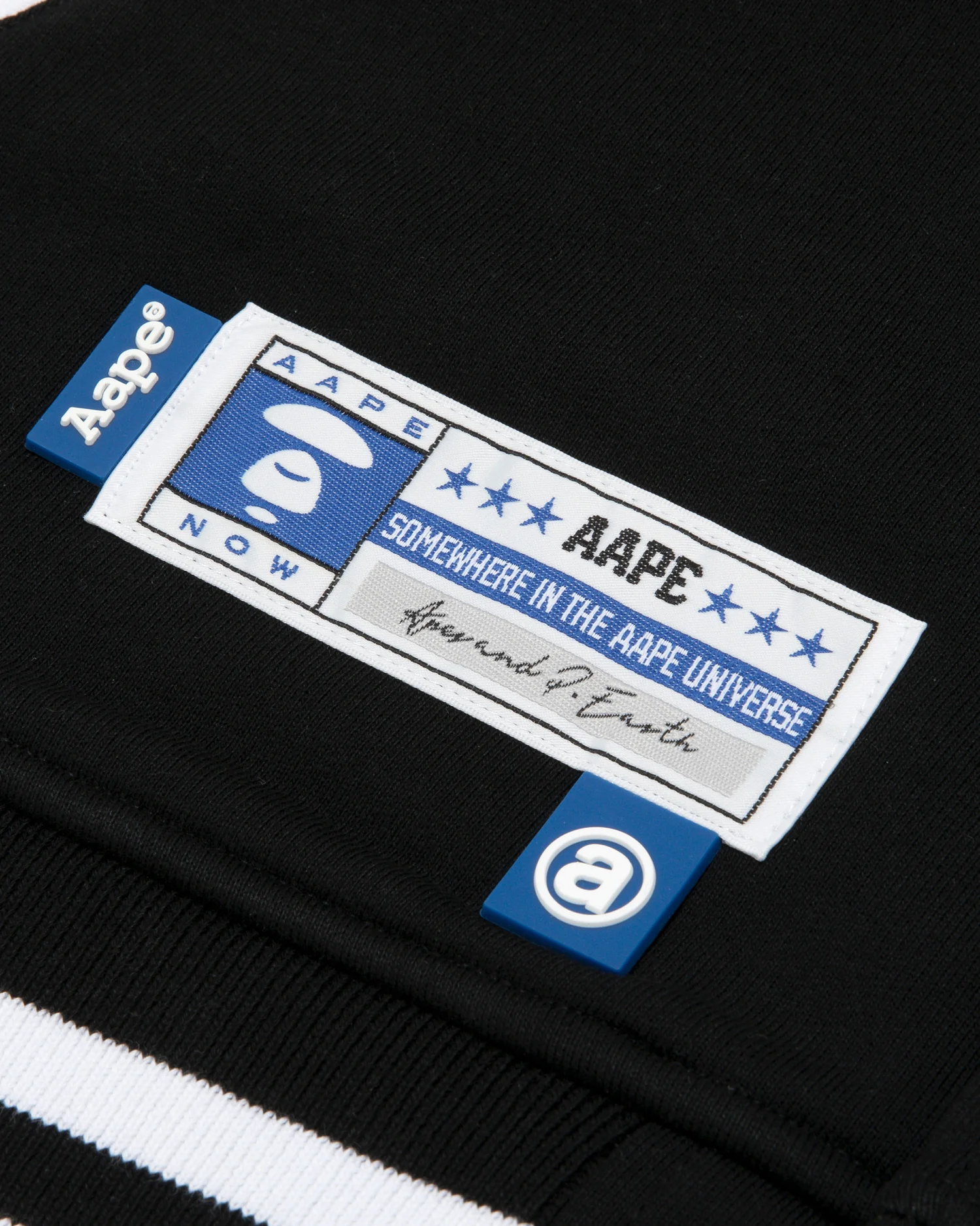 Moonface patch logo baseball jacket - Image 5