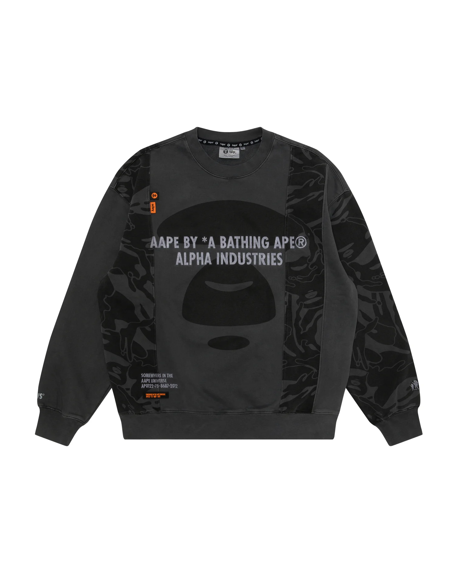 X Alpha Industries Moonface fleece sweatshirt - Image 6