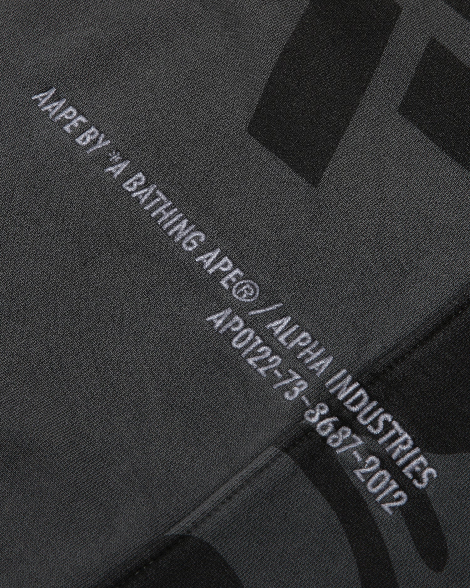 X Alpha Industries Moonface fleece sweatshirt - Image 8