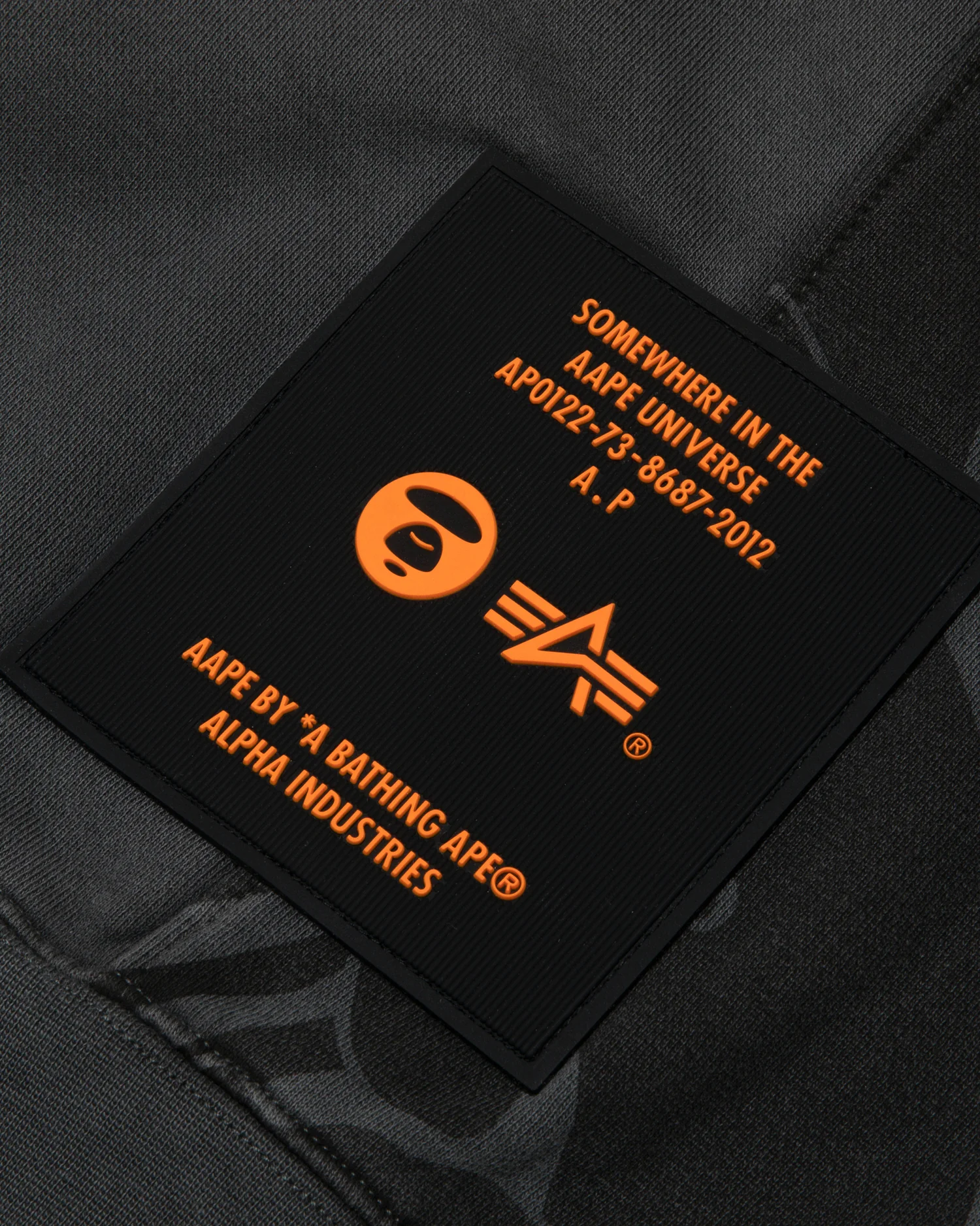 X Alpha Industries Moonface fleece sweatshirt - Image 9