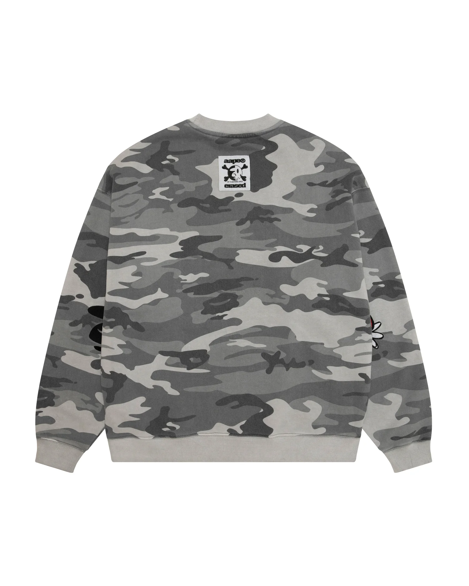 X Erased crew neck sweatshirt - Image 4