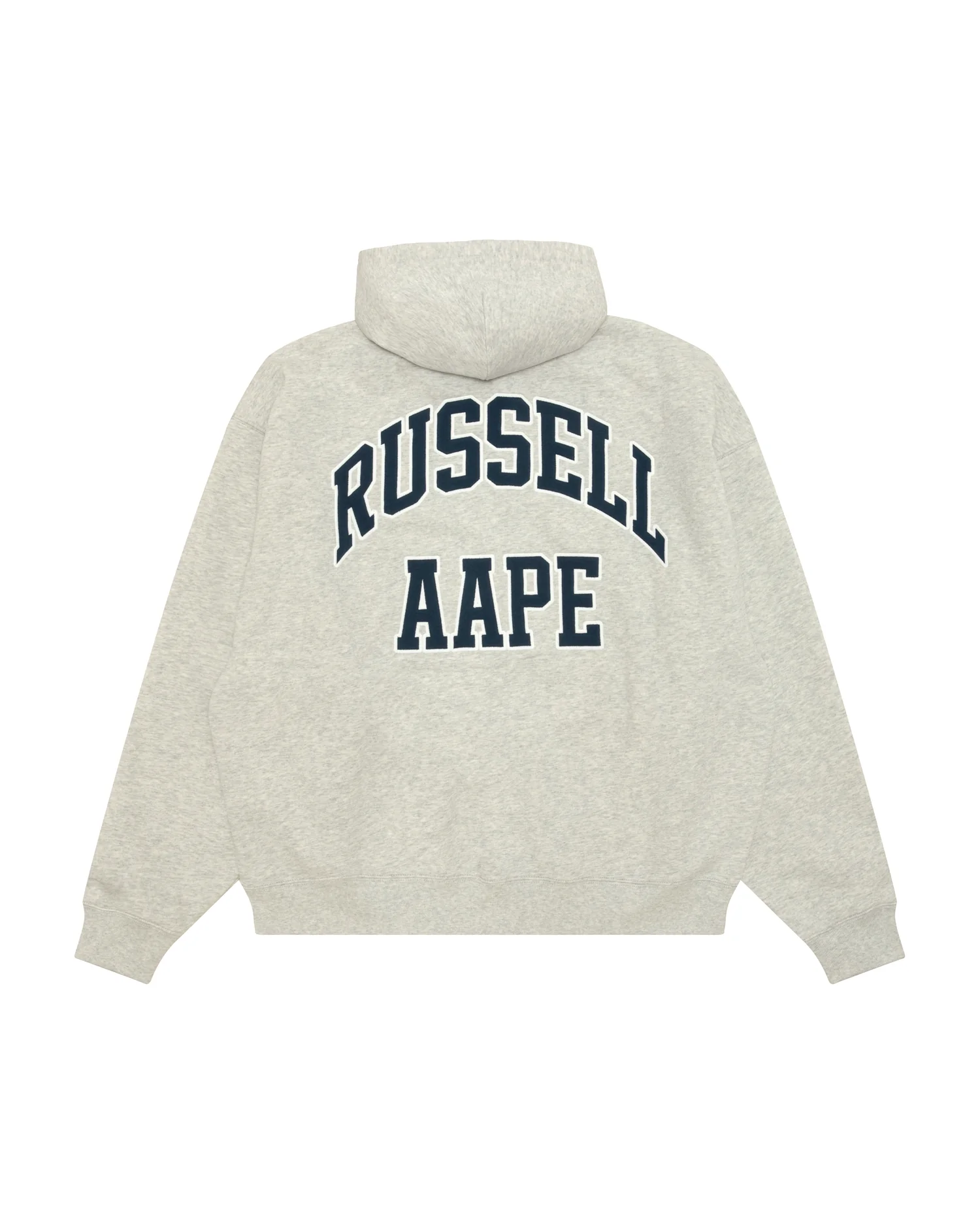 X Russell Athletic AAPEUNVS logo zip-up hoodie - Image 2